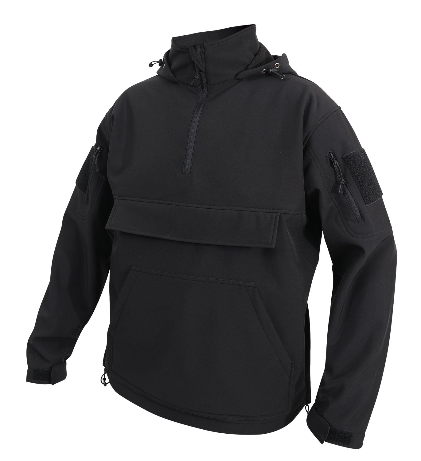 Rothco Concealed Carry Soft Shell Anorak - Black