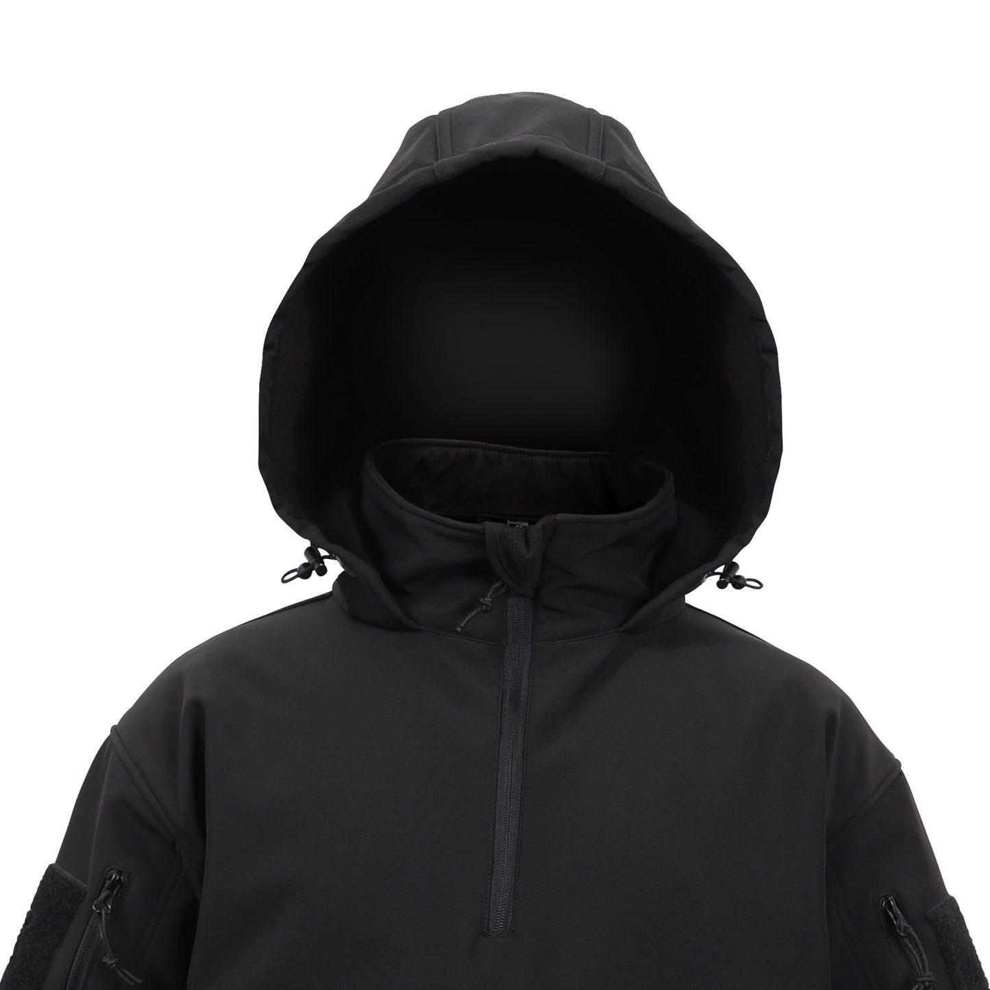 Rothco Concealed Carry Soft Shell Anorak - Black