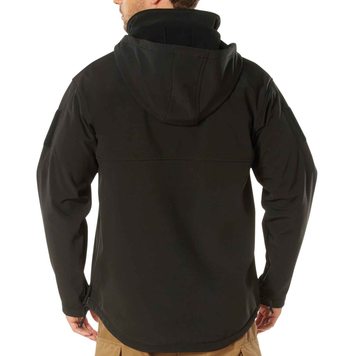 Rothco Concealed Carry Soft Shell Anorak - Black