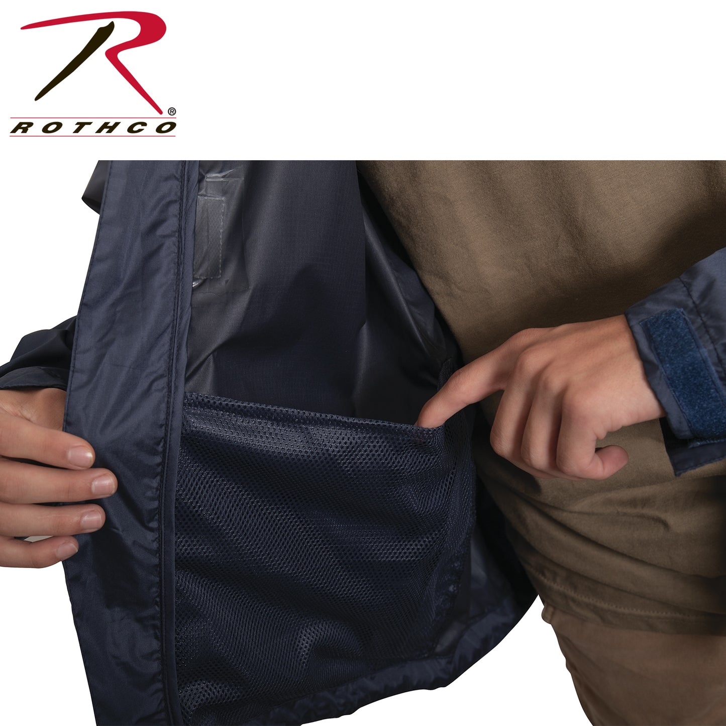 Rothco Packable Rain Jacket