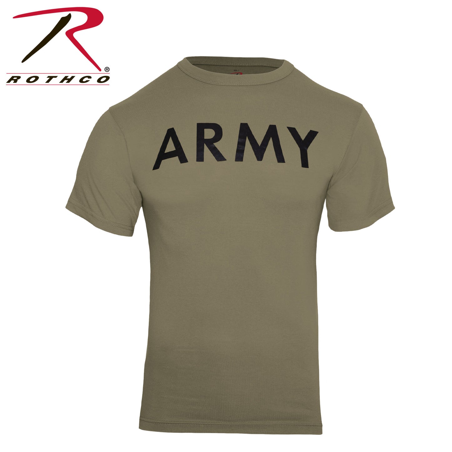 Rothco AR 670-1 Coyote Brown Army Physical Training T-Shirt