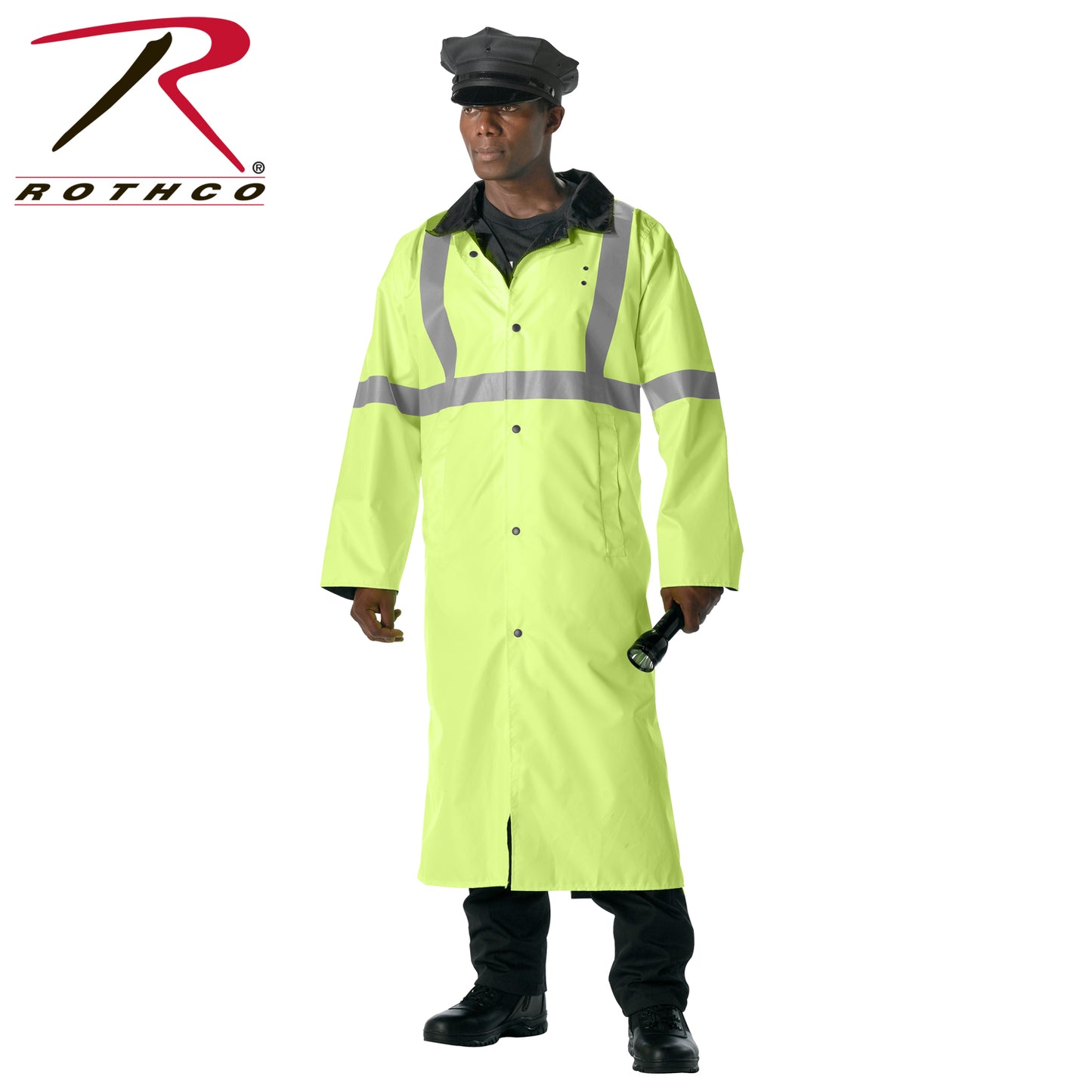 Rothco Reversible Reflective Rain Parka