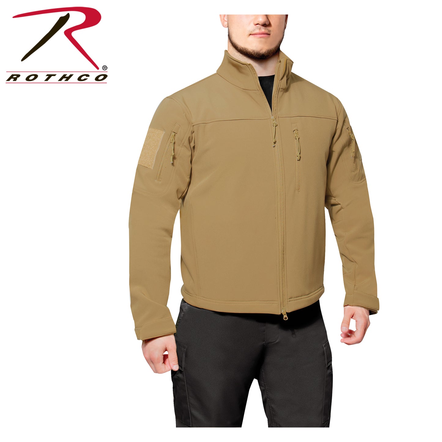 Rothco Stealth Ops Soft Shell Tactical Jacket