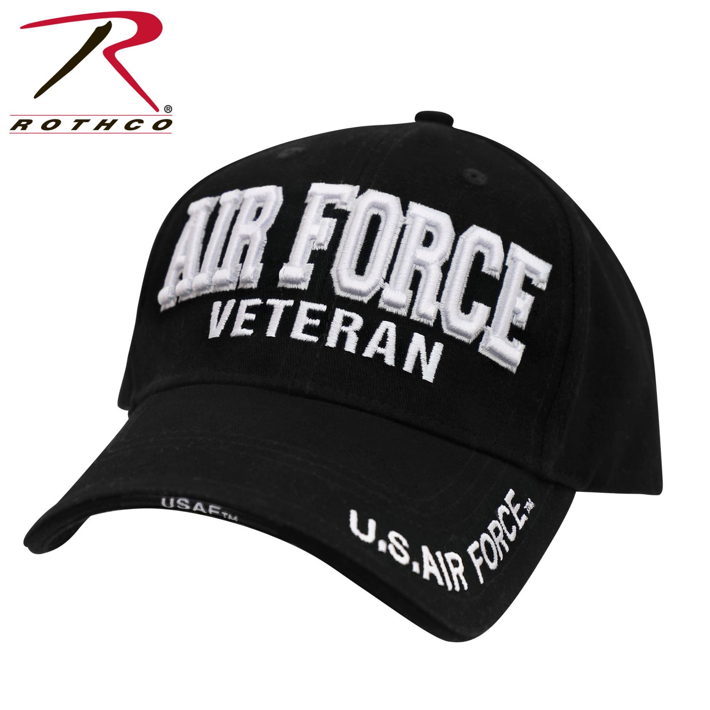 Rothco Deluxe Low Profile Military Branch Veteran Cap