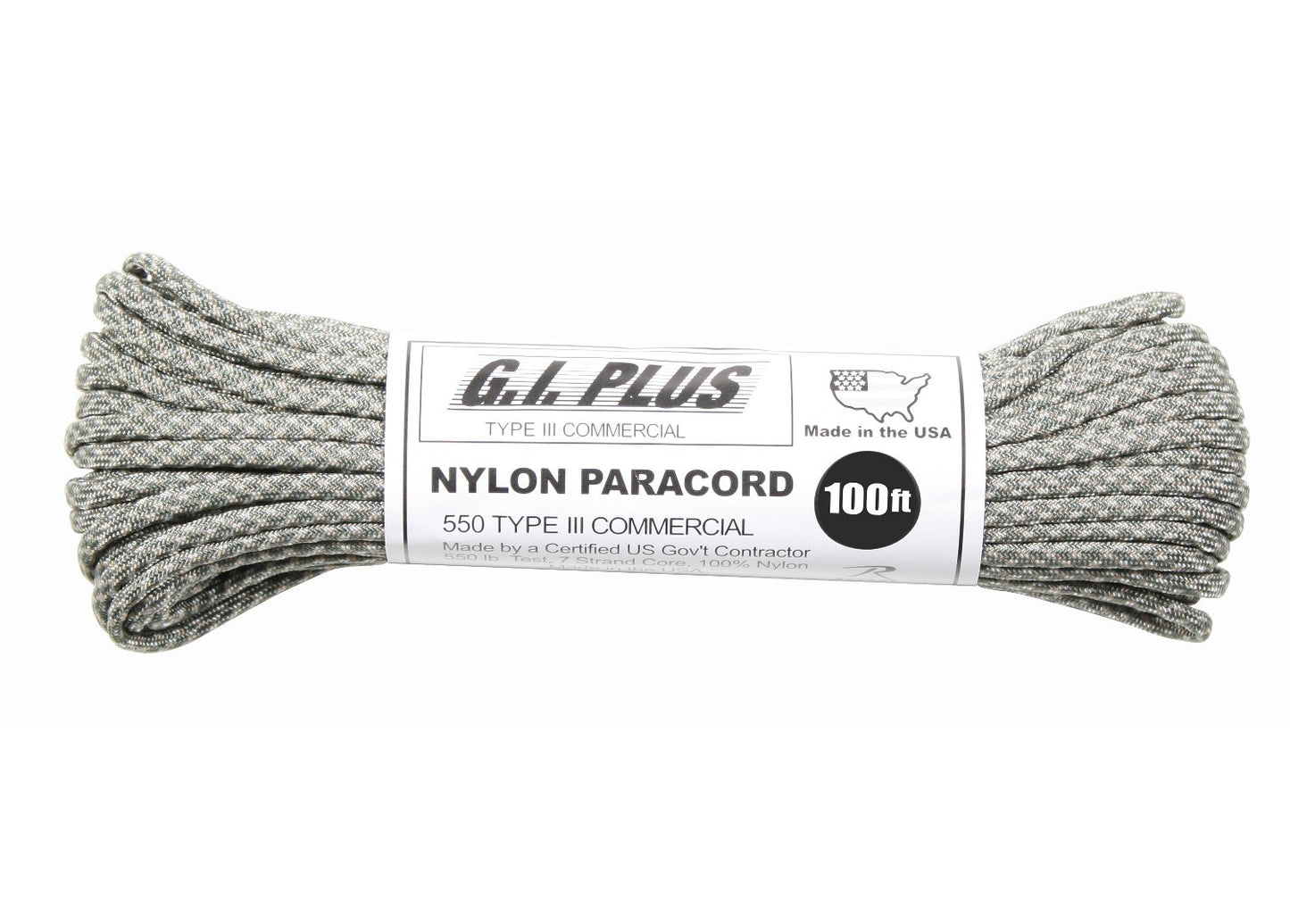 Rothco Nylon Paracord Type III 550 LB