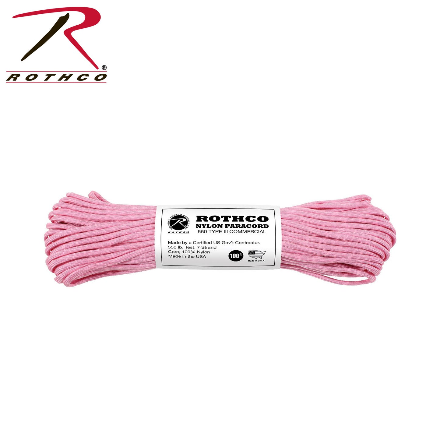 Rothco Nylon Paracord Type III 550 LB