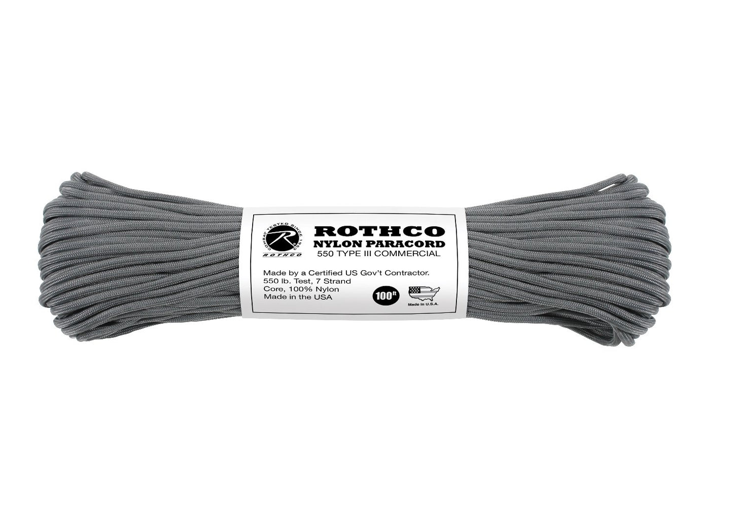 Rothco Nylon Paracord Type III 550 LB