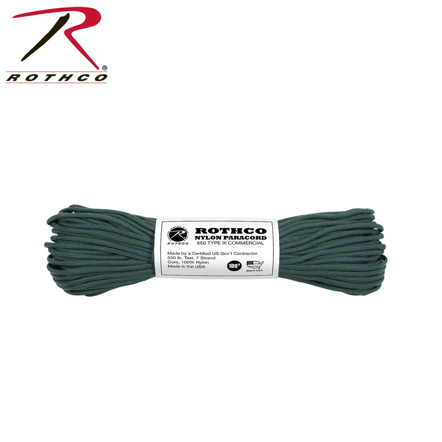 Rothco Nylon Paracord Type III 550 LB