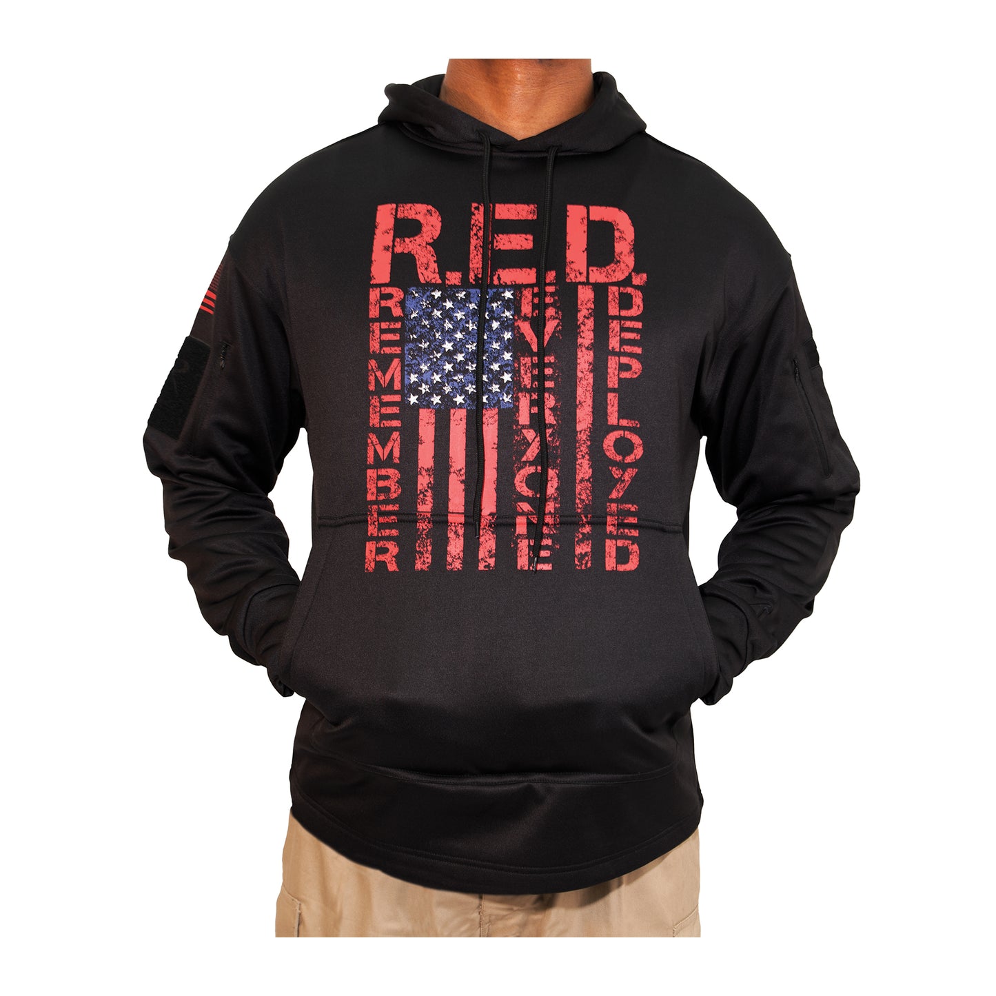 Rothco Concealed Carry R.E.D. (Remember Everyone Deployed) Hoodie