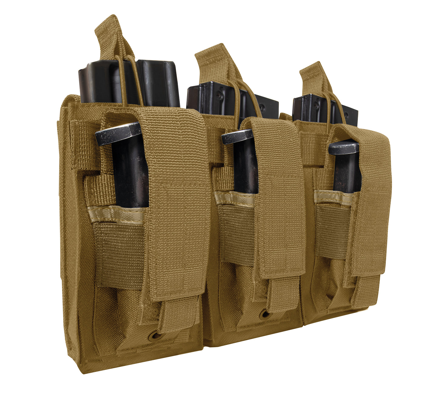 Rothco MOLLE Triple Kangaroo Rifle and Pistol Mag Pouch