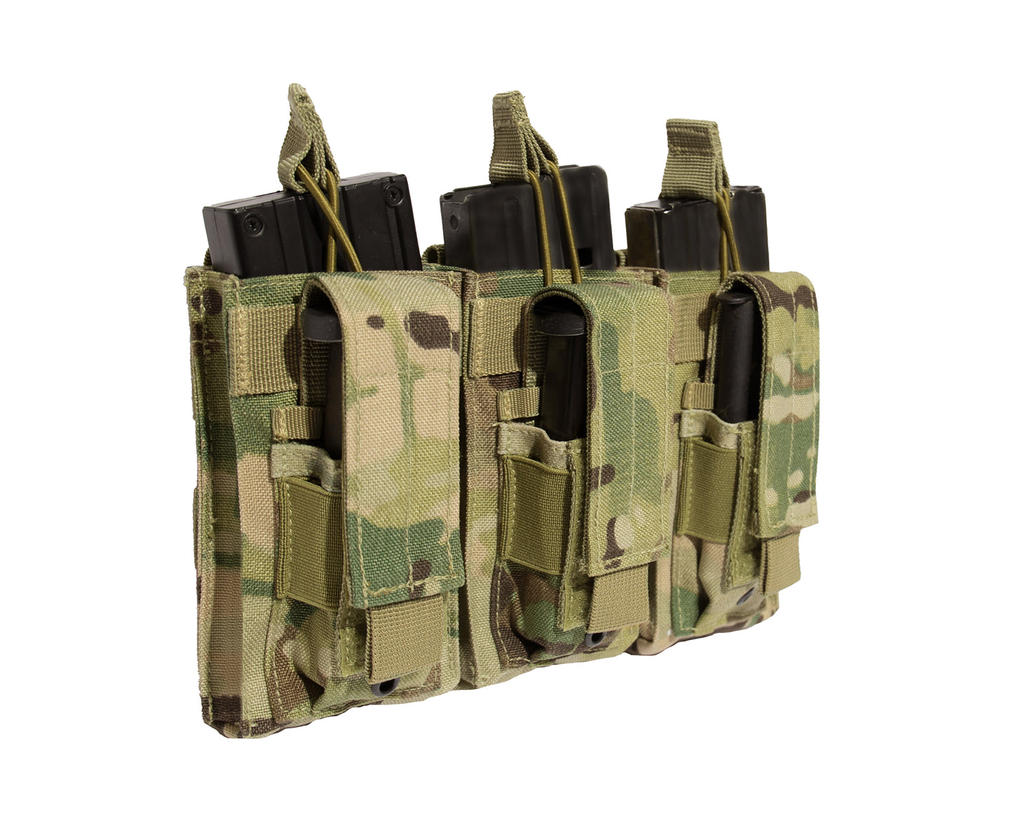 Rothco MOLLE Triple Kangaroo Rifle and Pistol Mag Pouch