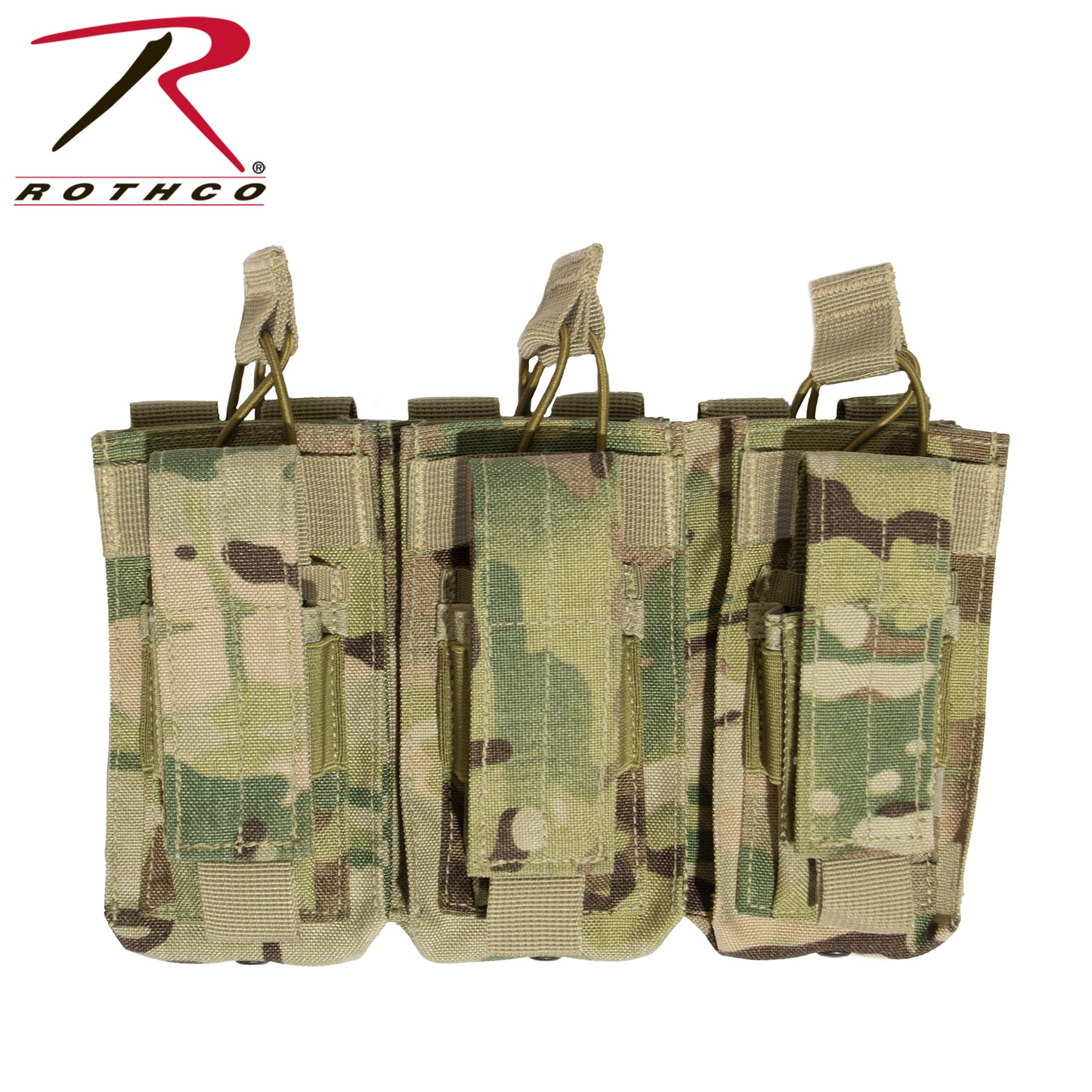 Rothco MOLLE Triple Kangaroo Rifle and Pistol Mag Pouch