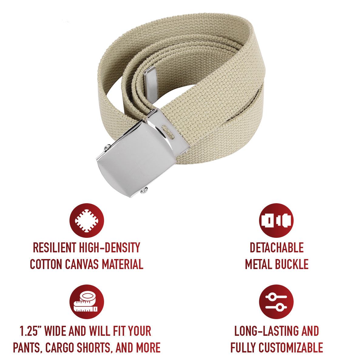 Rothco Web Belts - 44 Inches Long