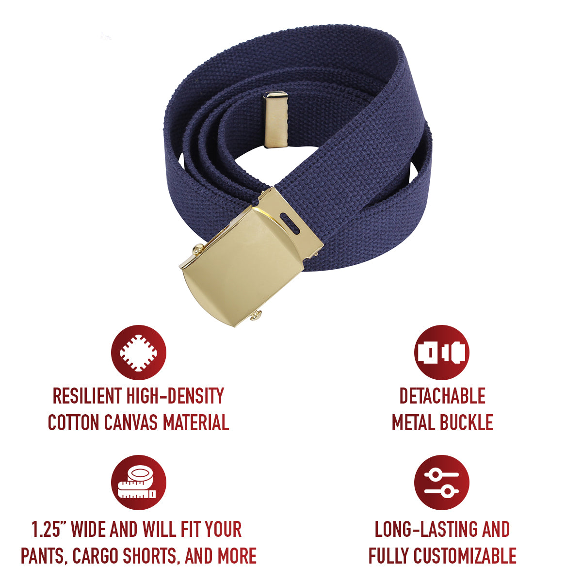 Rothco Web Belts - 44 Inches Long