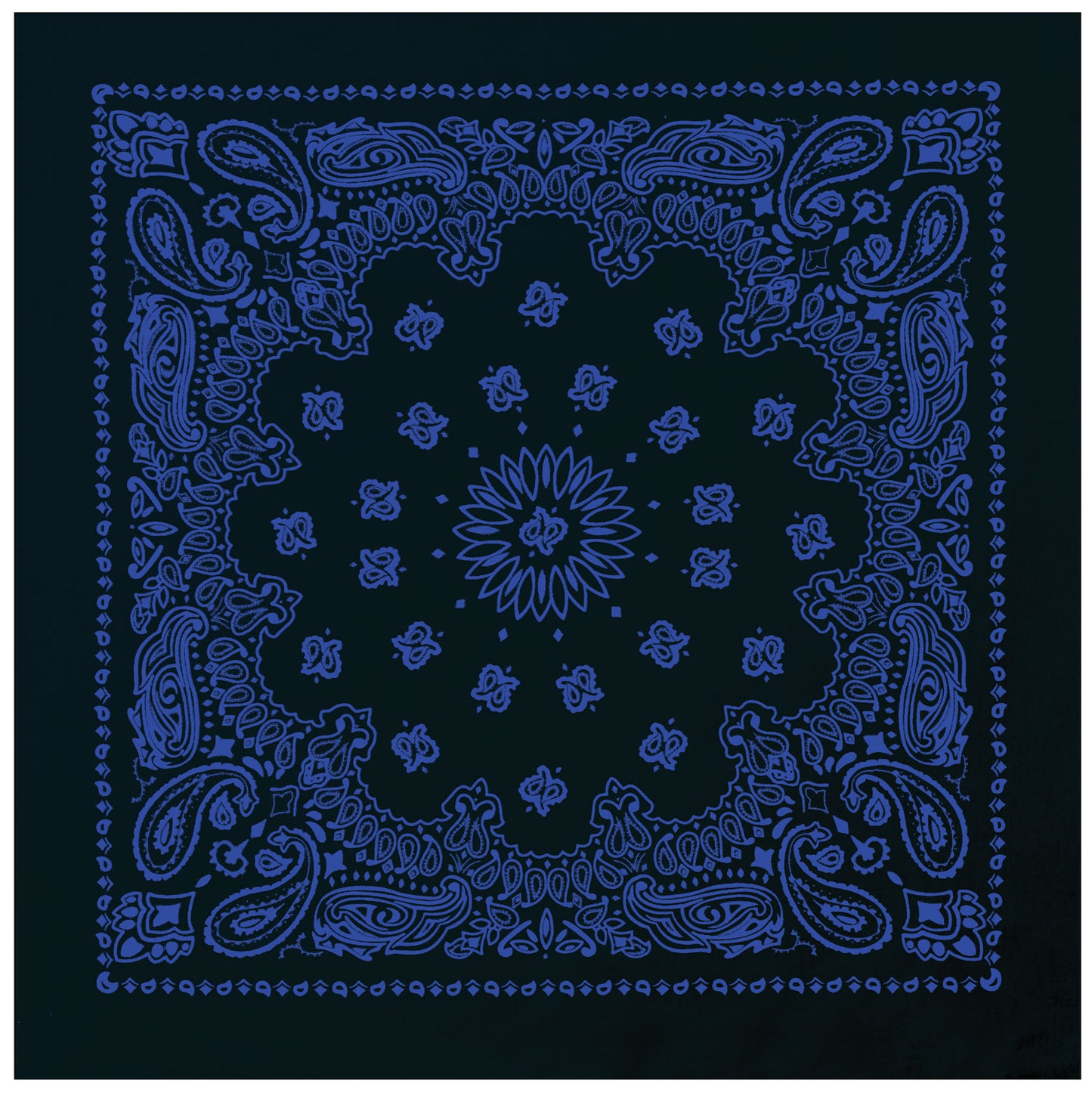 Rothco Trainmen Paisley Bandana – Extra-Large 27” X 27"