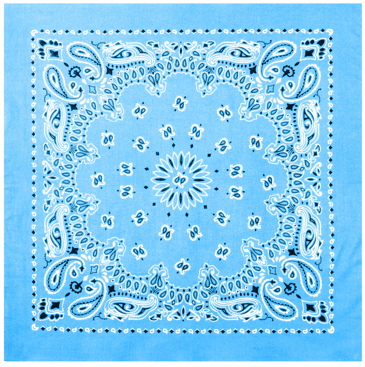 Rothco Trainmen Paisley Bandana – Extra-Large 27” X 27"