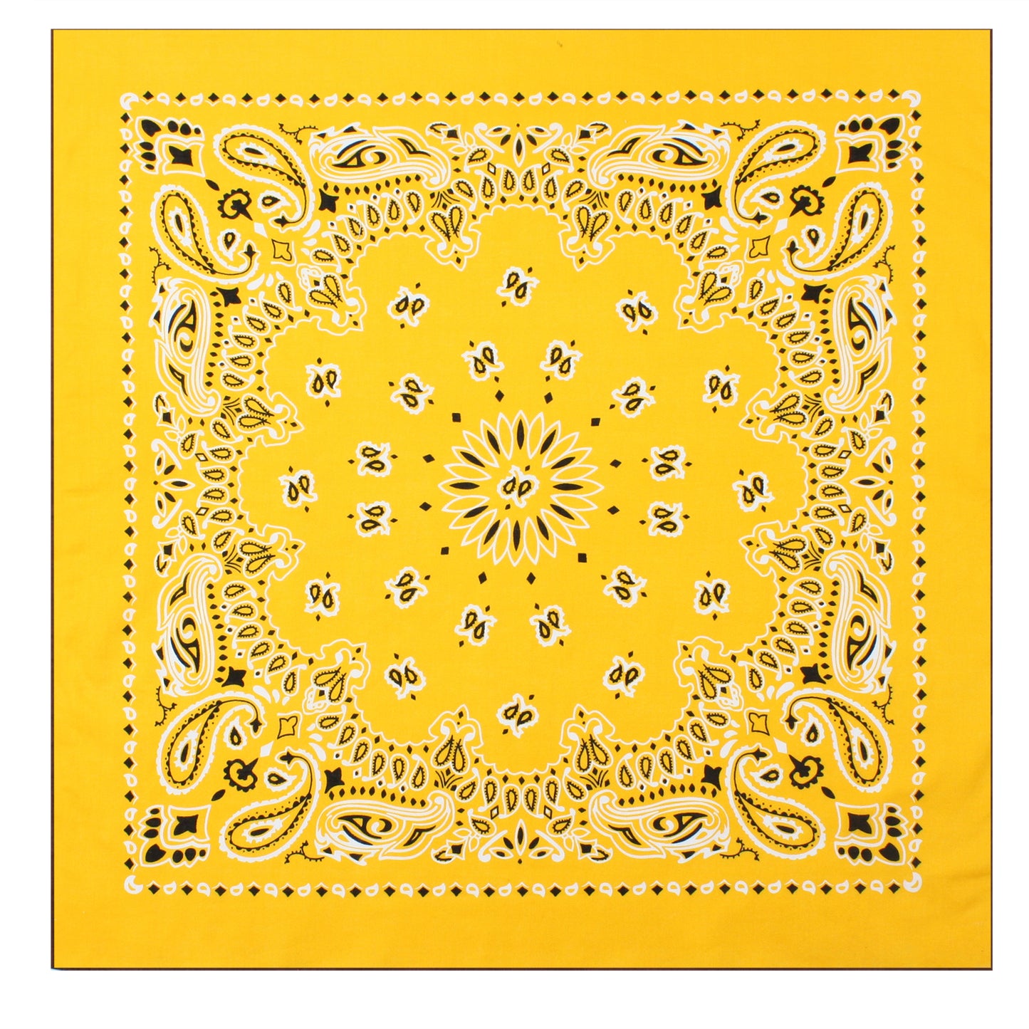 Rothco Trainmen Paisley Bandana – Extra-Large 27” X 27"