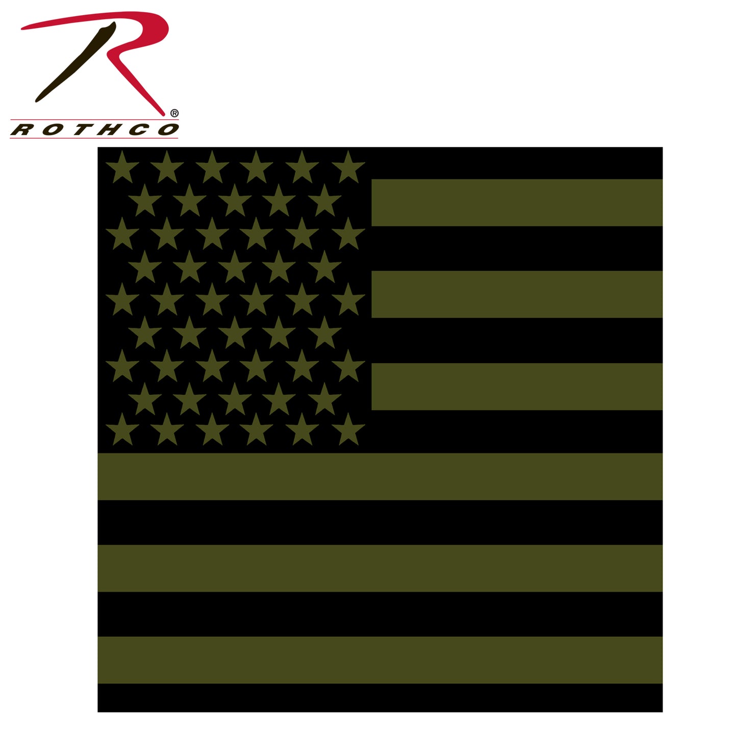 Rothco Subdued US Flag Bandana