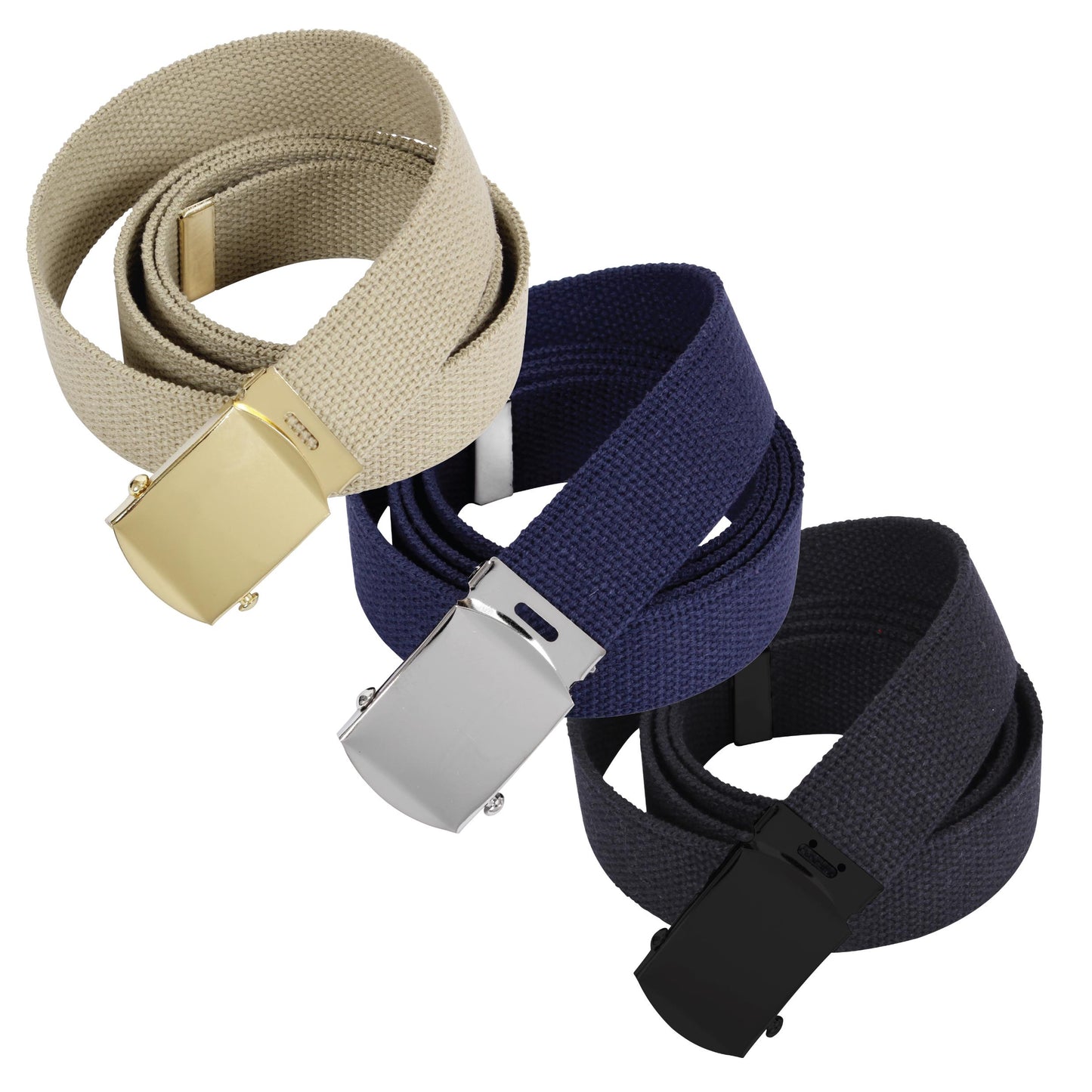 Rothco Web Belts In 3 Pack