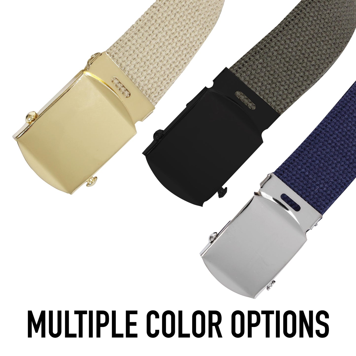 Rothco Web Belts In 3 Pack