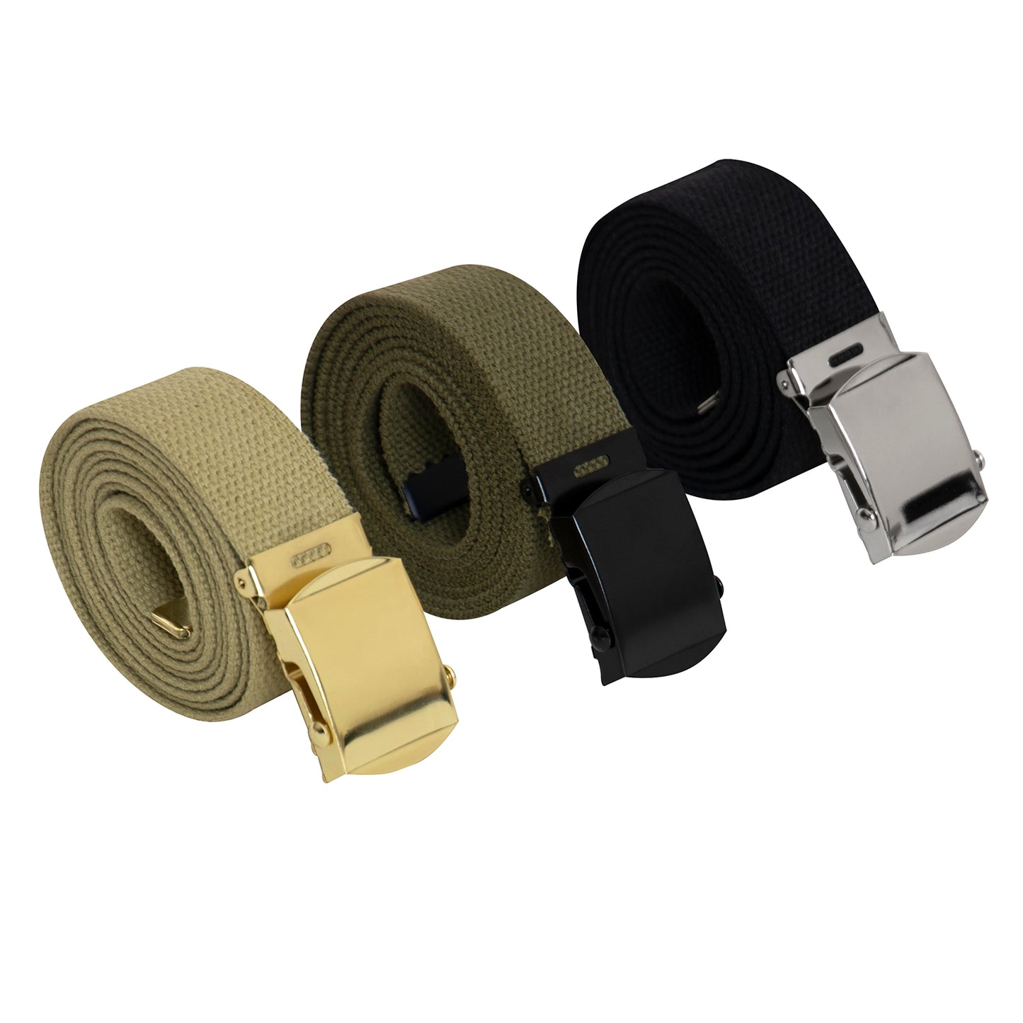 Rothco Web Belts In 3 Pack