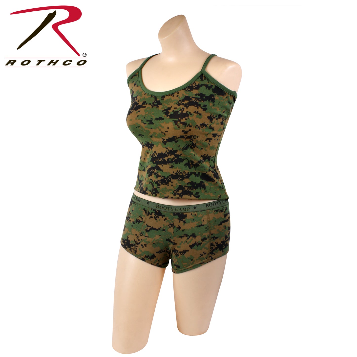 Rothco ACU Digital "Booty Camp" Booty Shorts & Tank Top