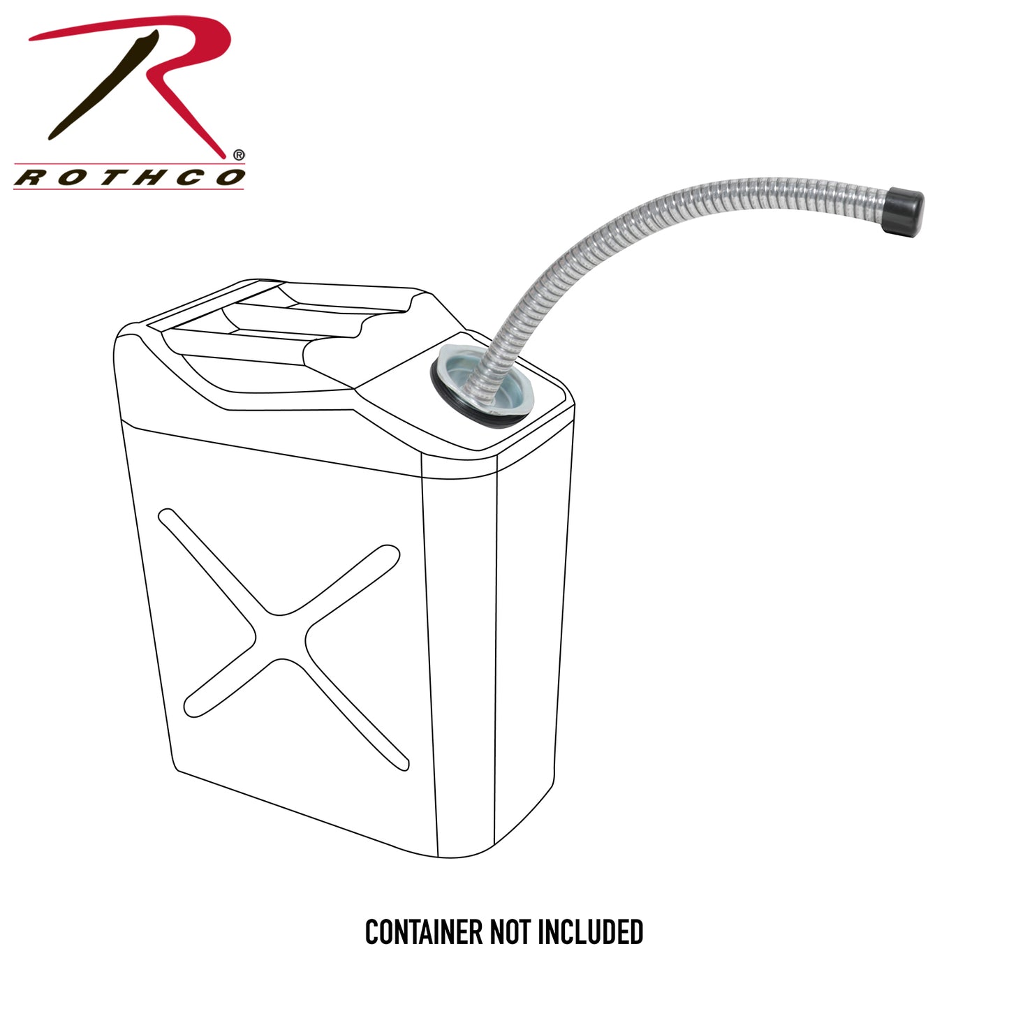 Rothco G.I. Type Screw-On Gas Nozzle