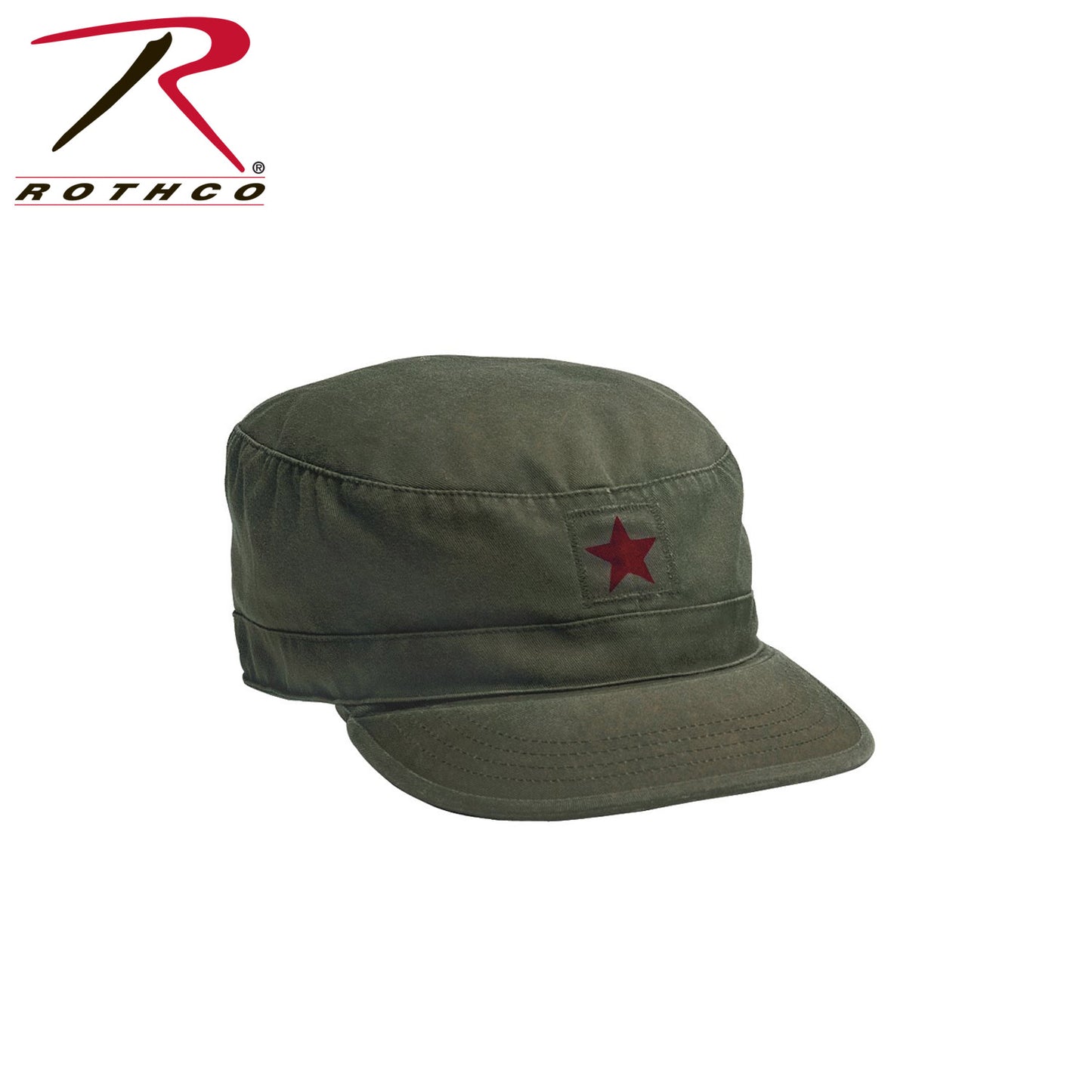 Rothco Vintage Fatigue Cap w/ Red Star