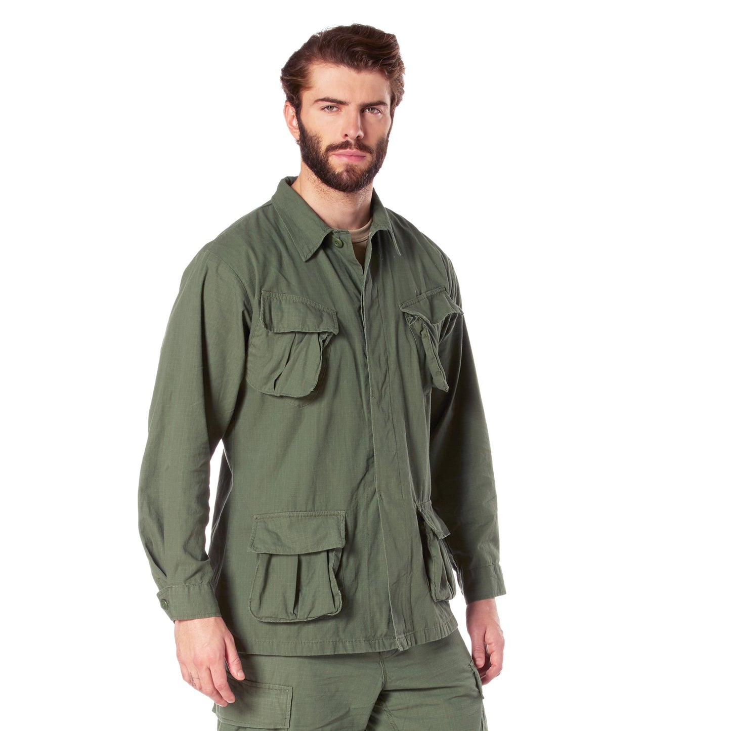 Rothco Vintage Vietnam Fatigue Rip-Stop Shirt