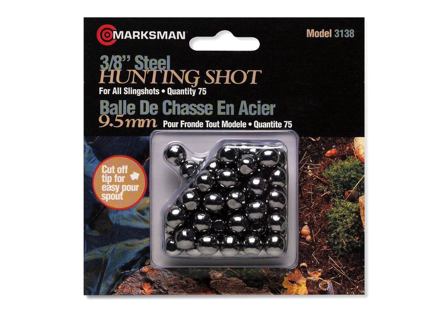 Marksman 3/8'' Steel Shot