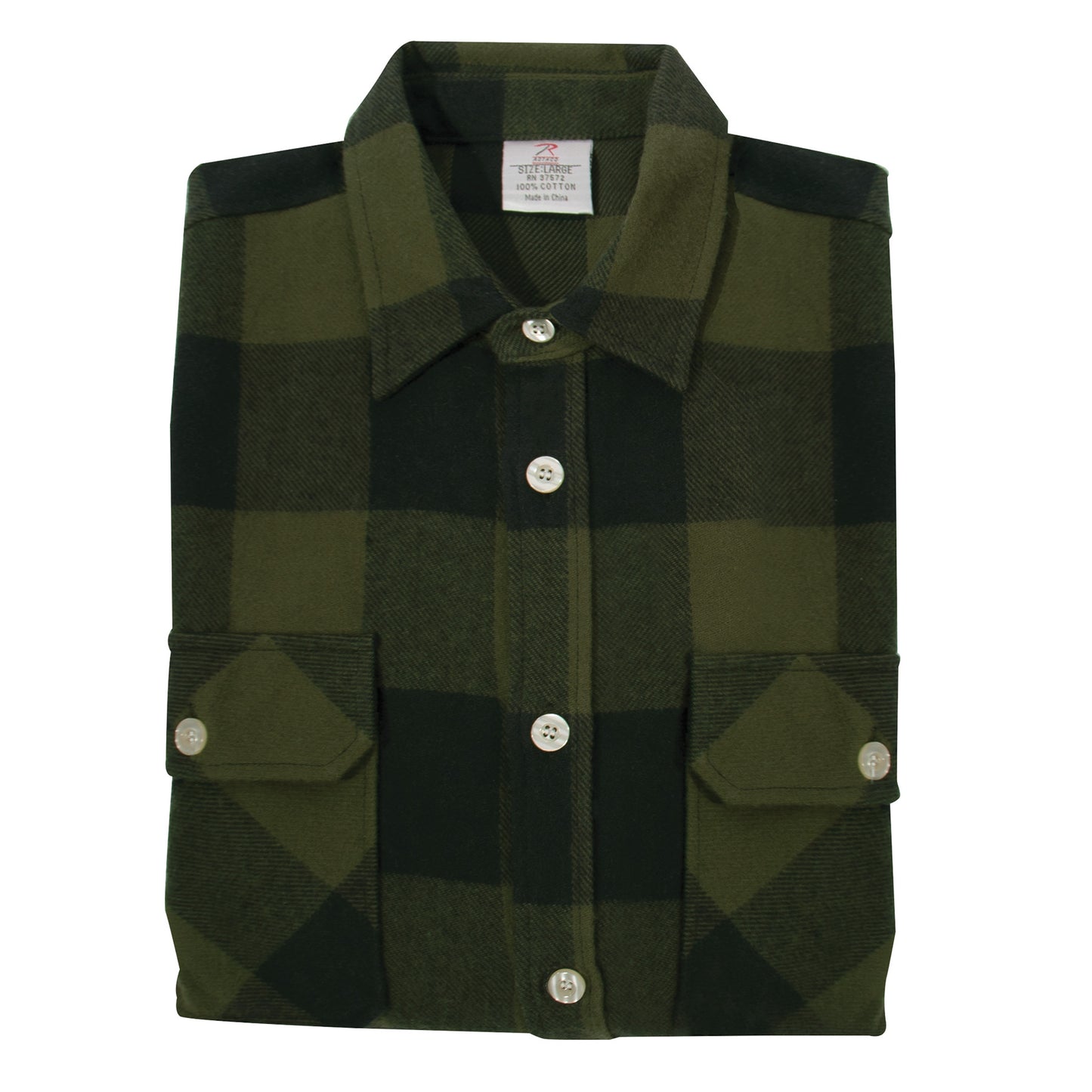 Rothco Extra Heavyweight Buffalo Plaid Flannel Shirt