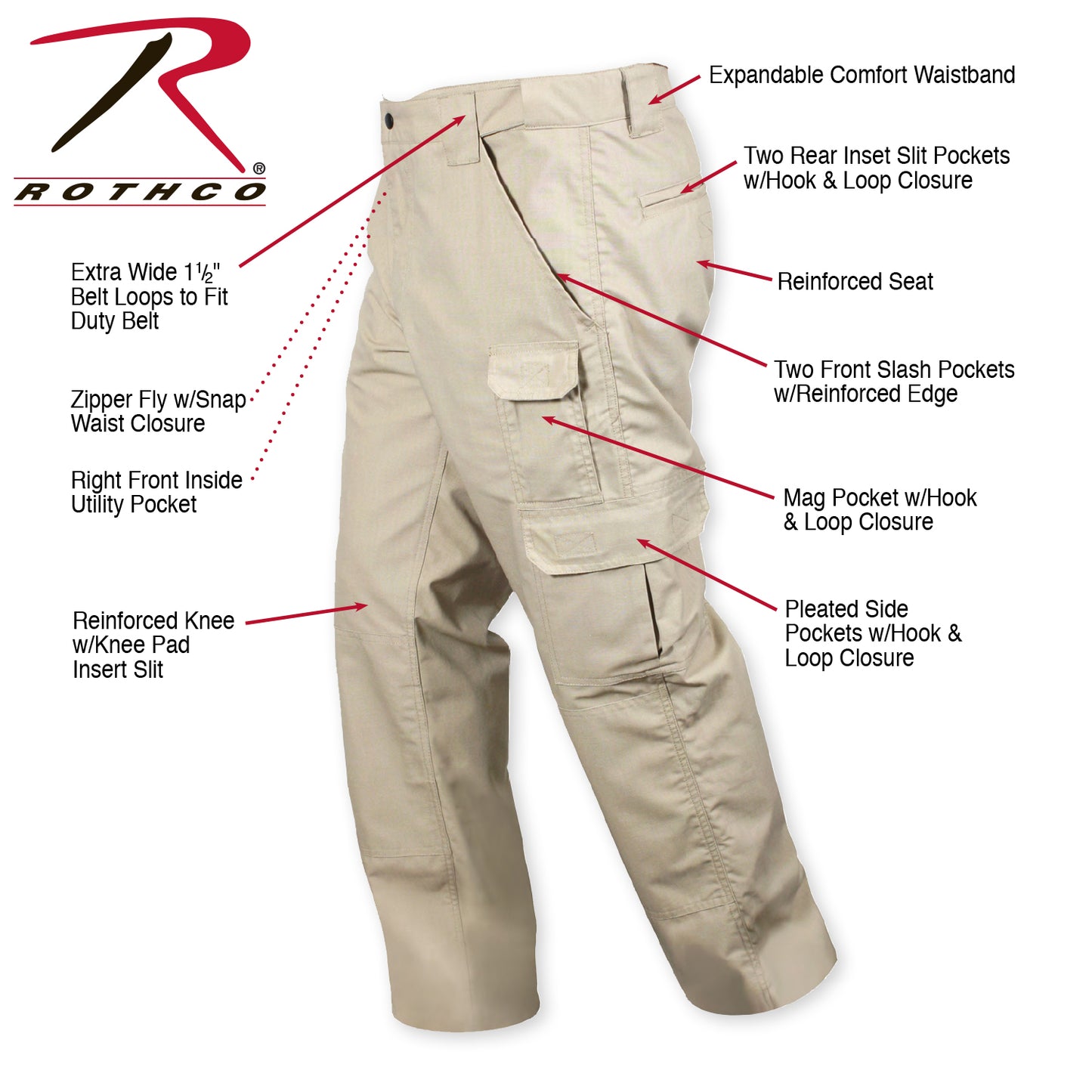 Rothco Tactical Duty Pants