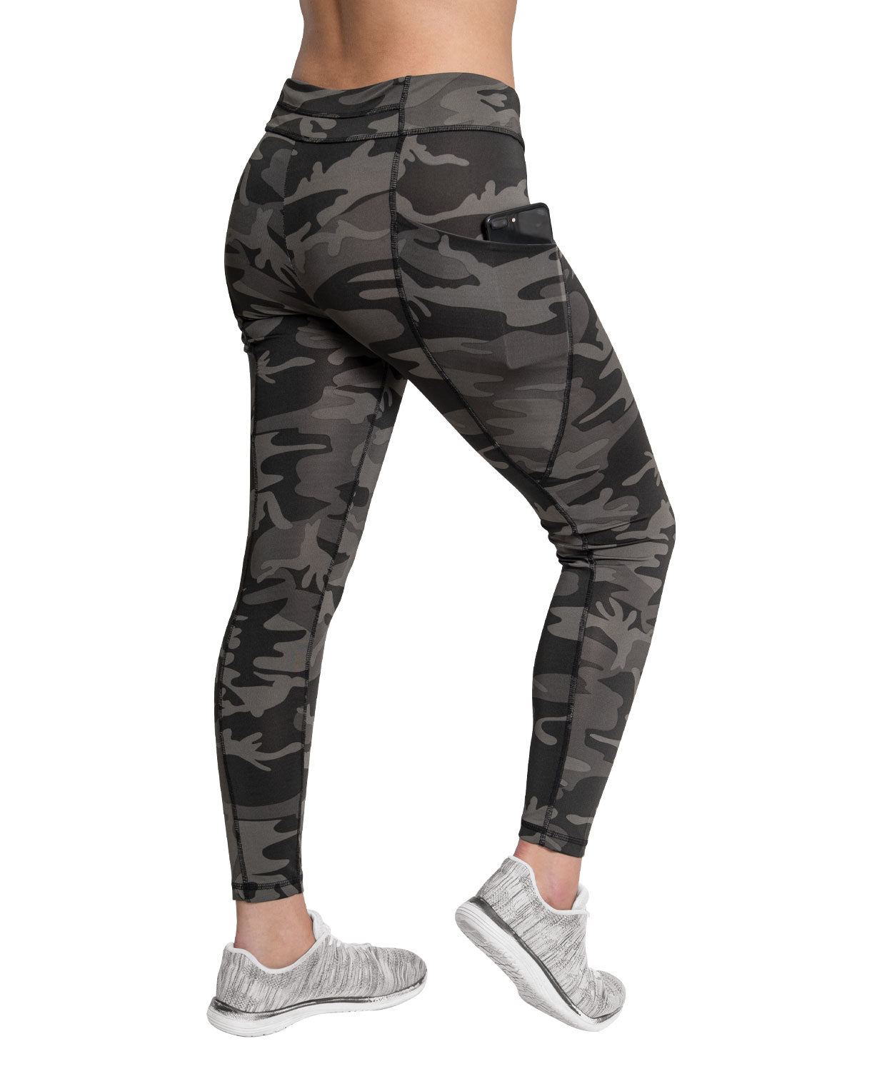 Rothco Womens Workout Performance Camo Leggings With Pockets