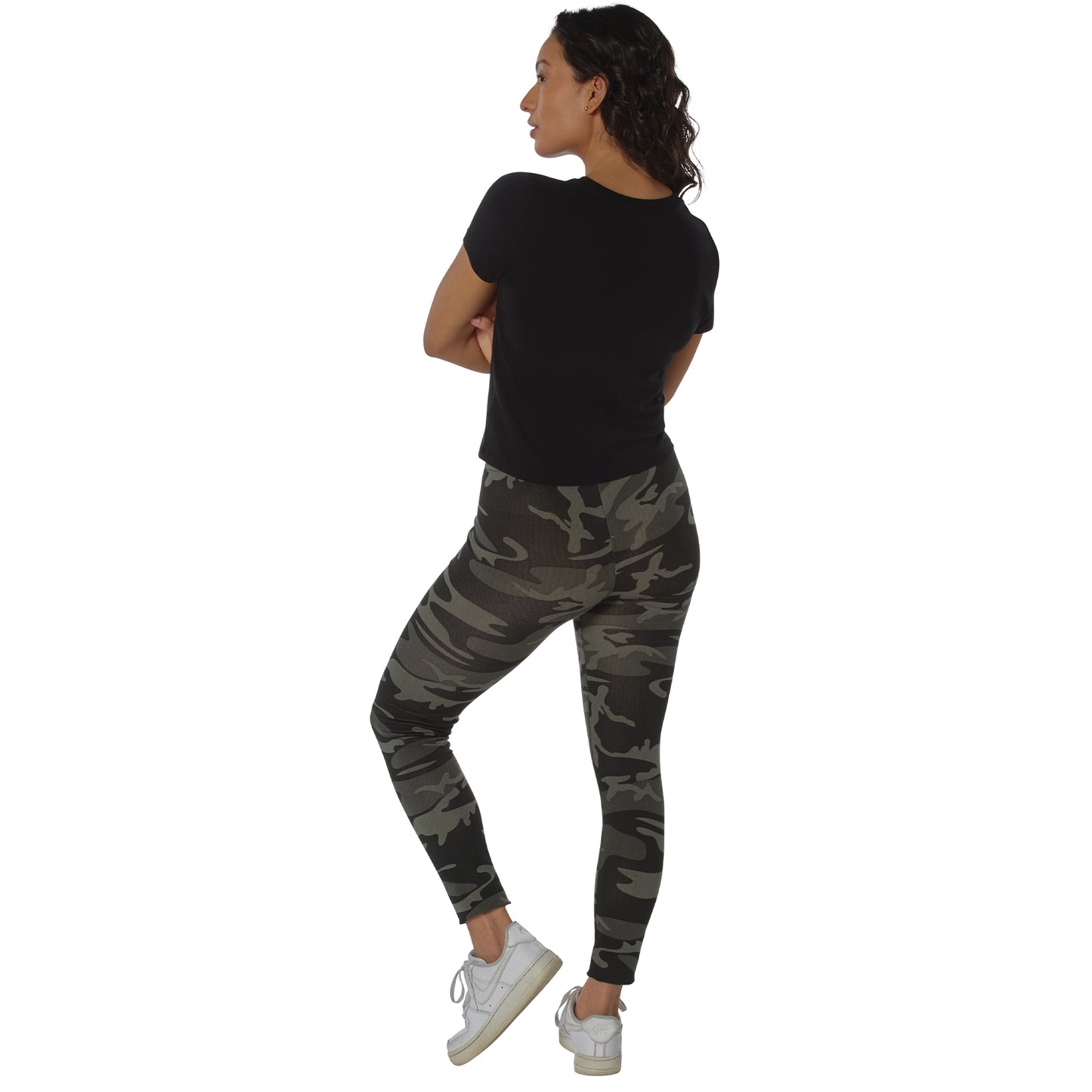 Rothco Womens Workout Performance Camo Leggings With Pockets