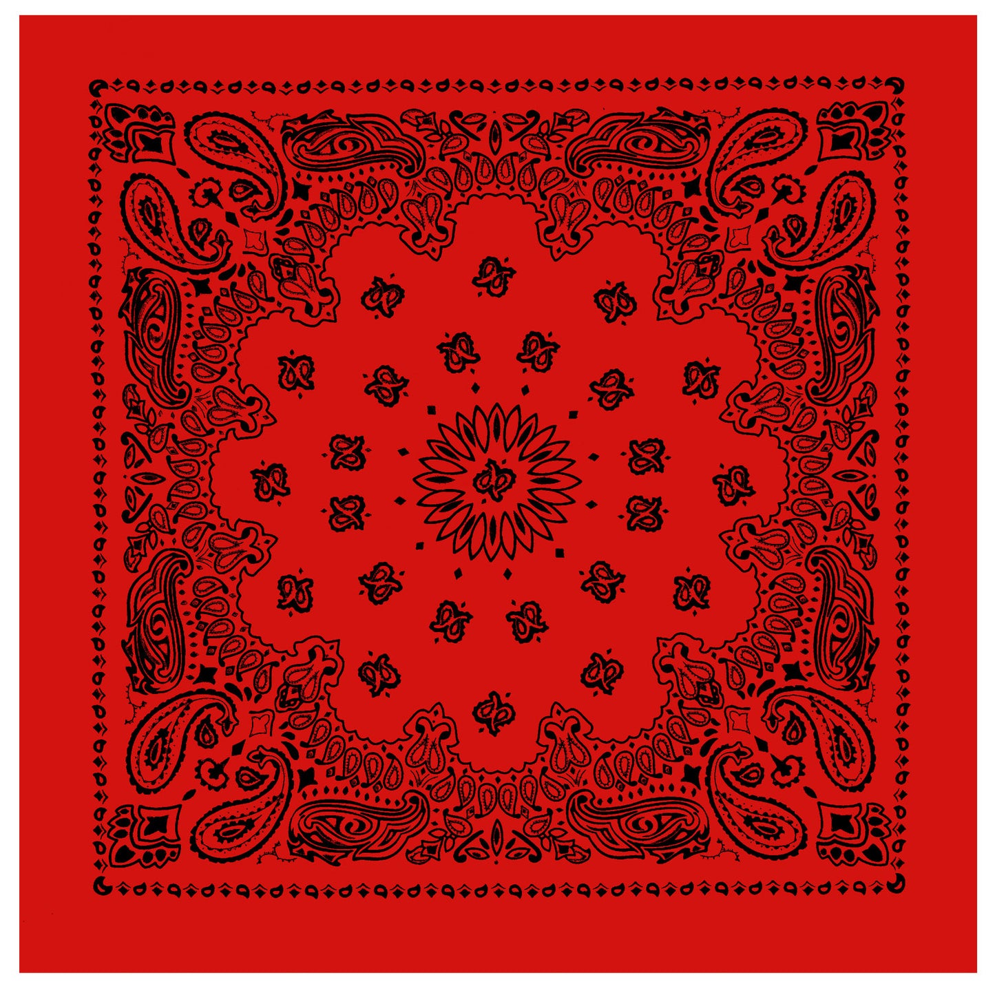 Rothco Trainmen Paisley Bandana - 22" X 22"