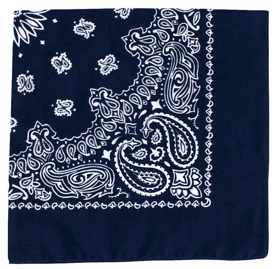 Rothco Trainmen Paisley Bandana - 22" X 22"