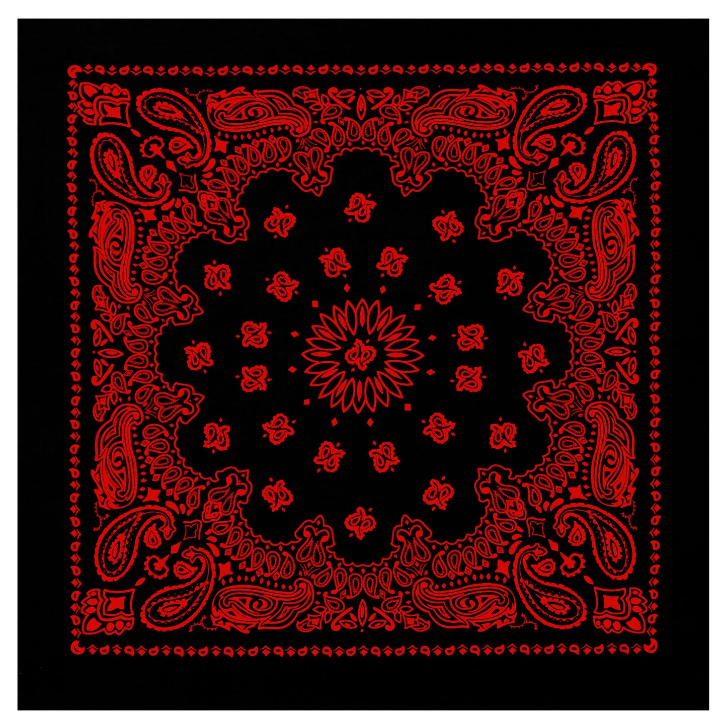 Rothco Trainmen Paisley Bandana - 22" X 22"