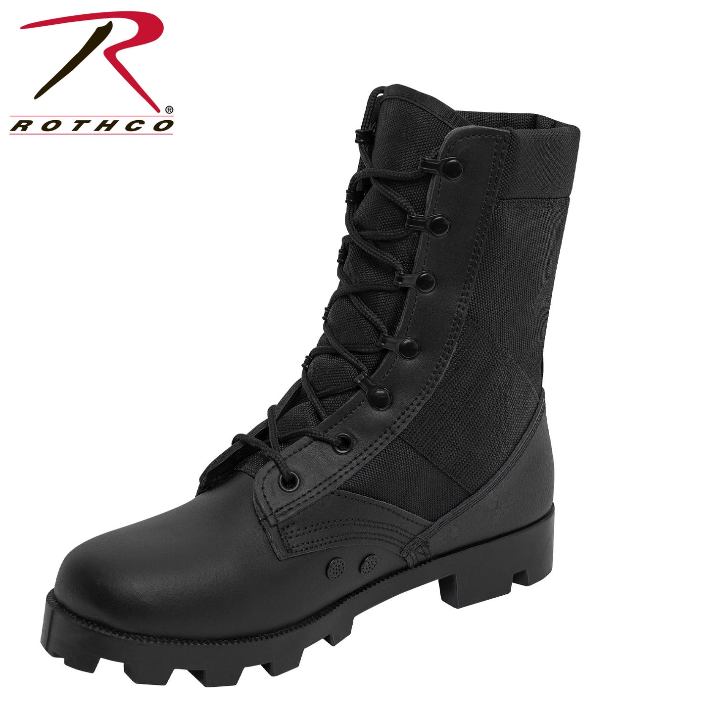 Rothco Black G.I. Type Speedlace Jungle Boots - 9 Inch