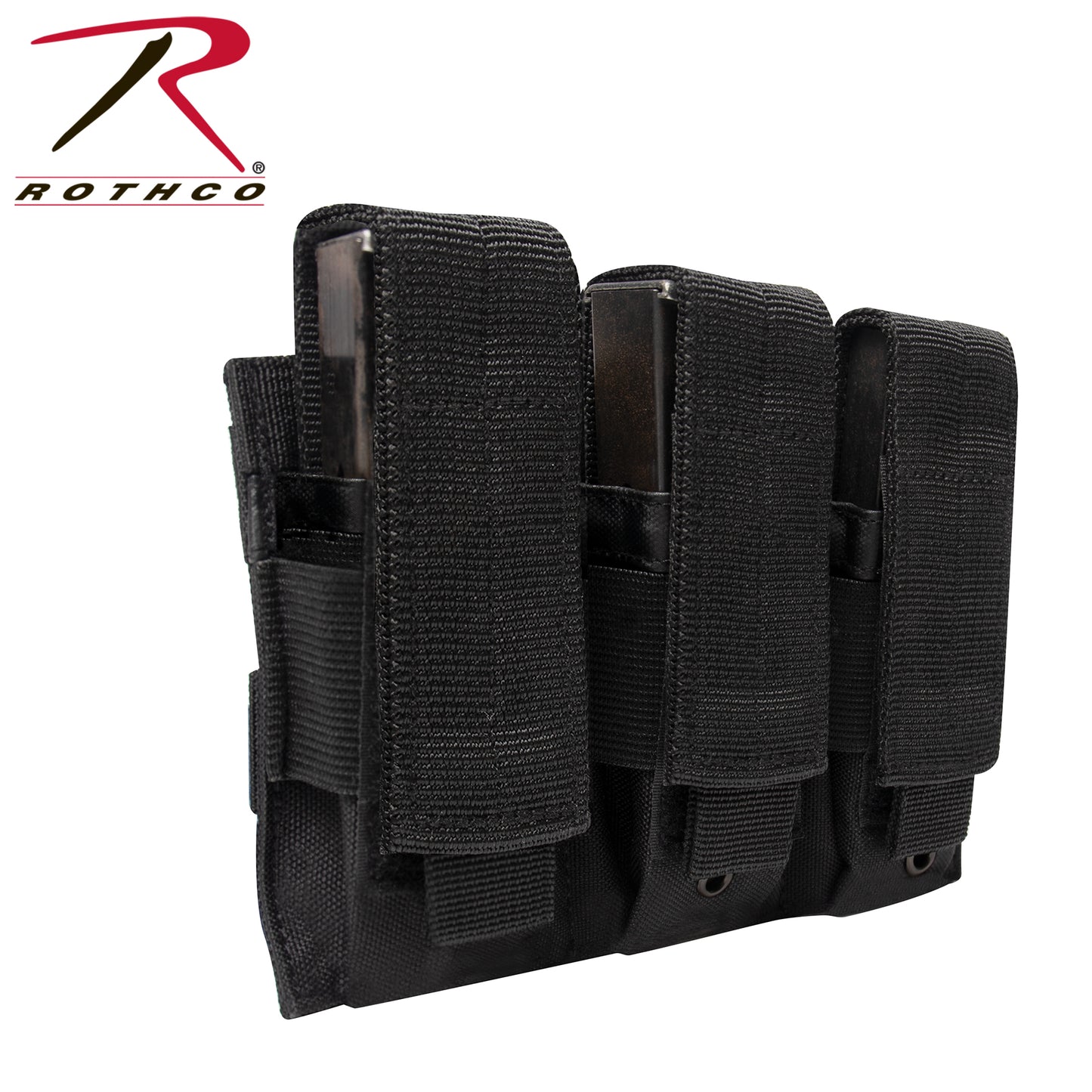 Rothco MOLLE Triple Pistol Mag Pouch