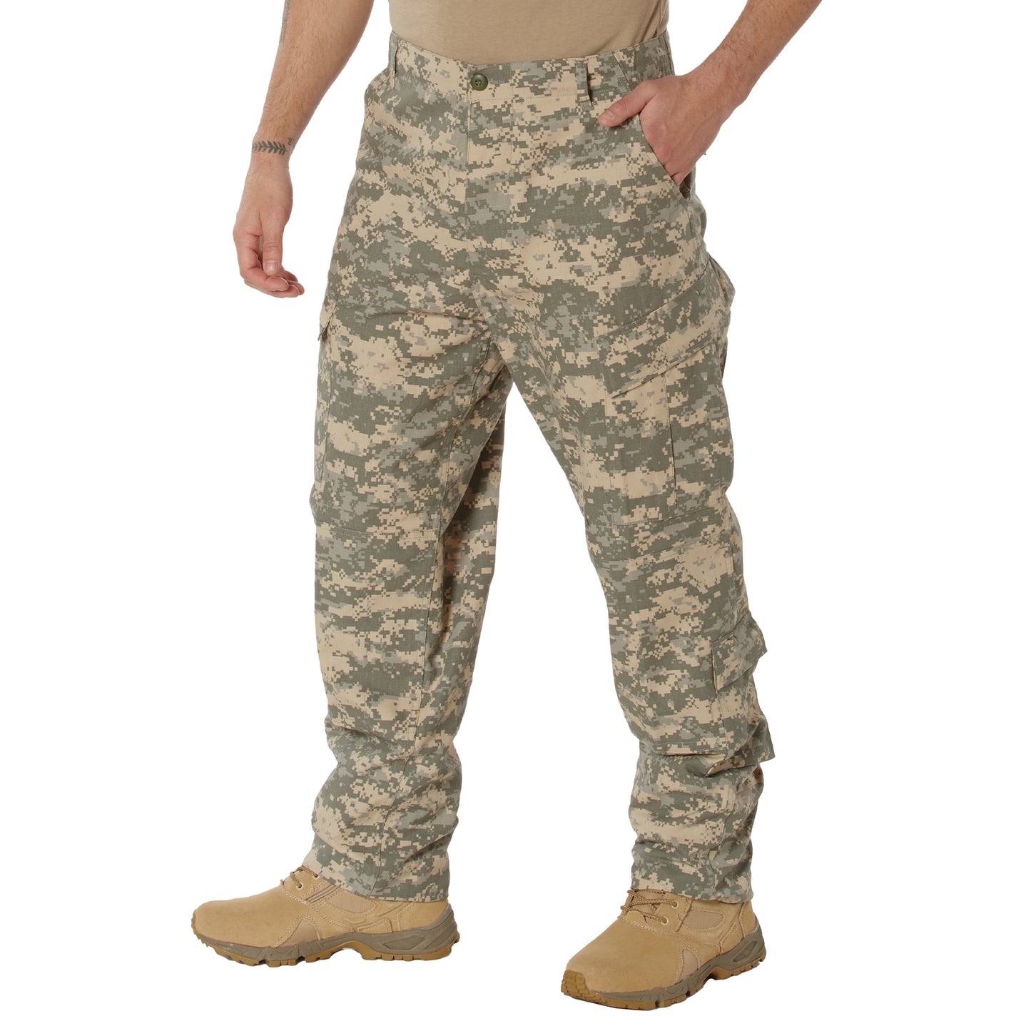 Rothco Camo Combat Uniform Pants - ACU Digital