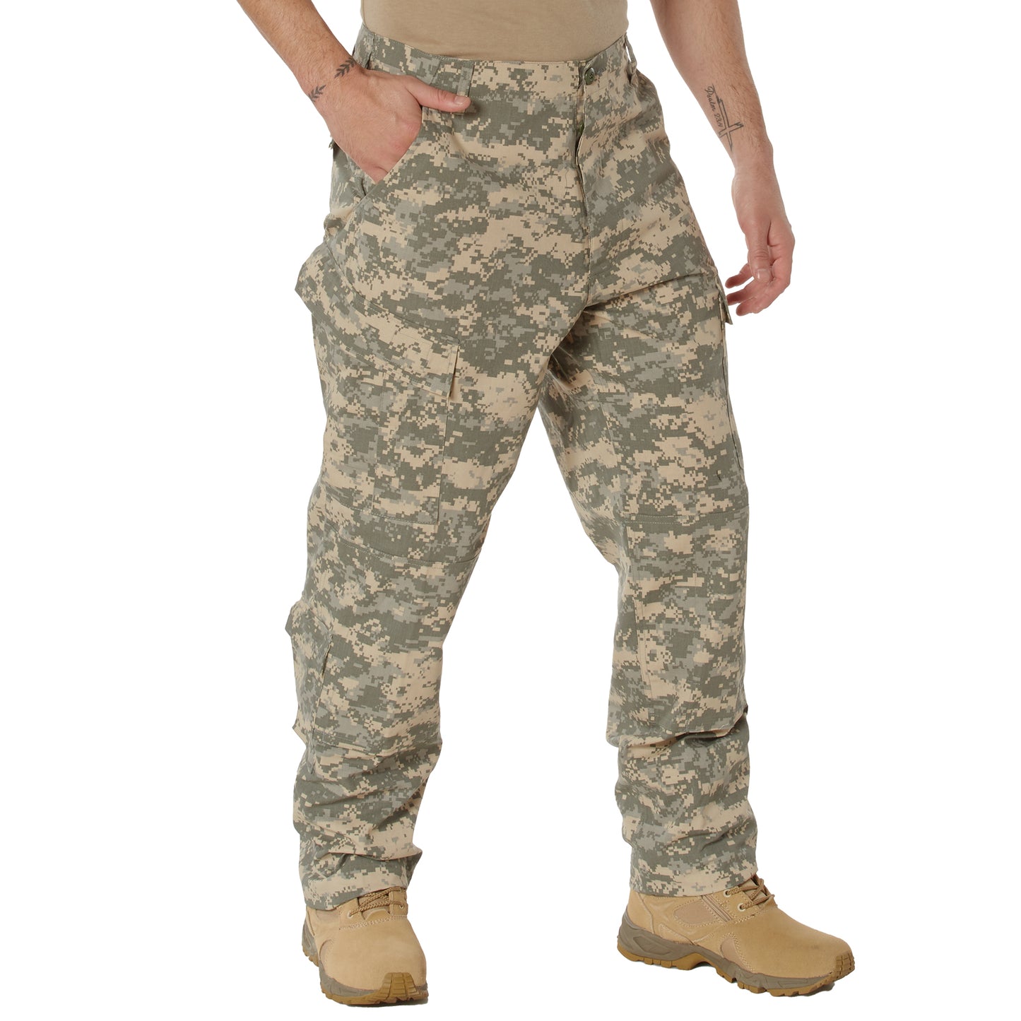 Rothco Camo Combat Uniform Pants - ACU Digital