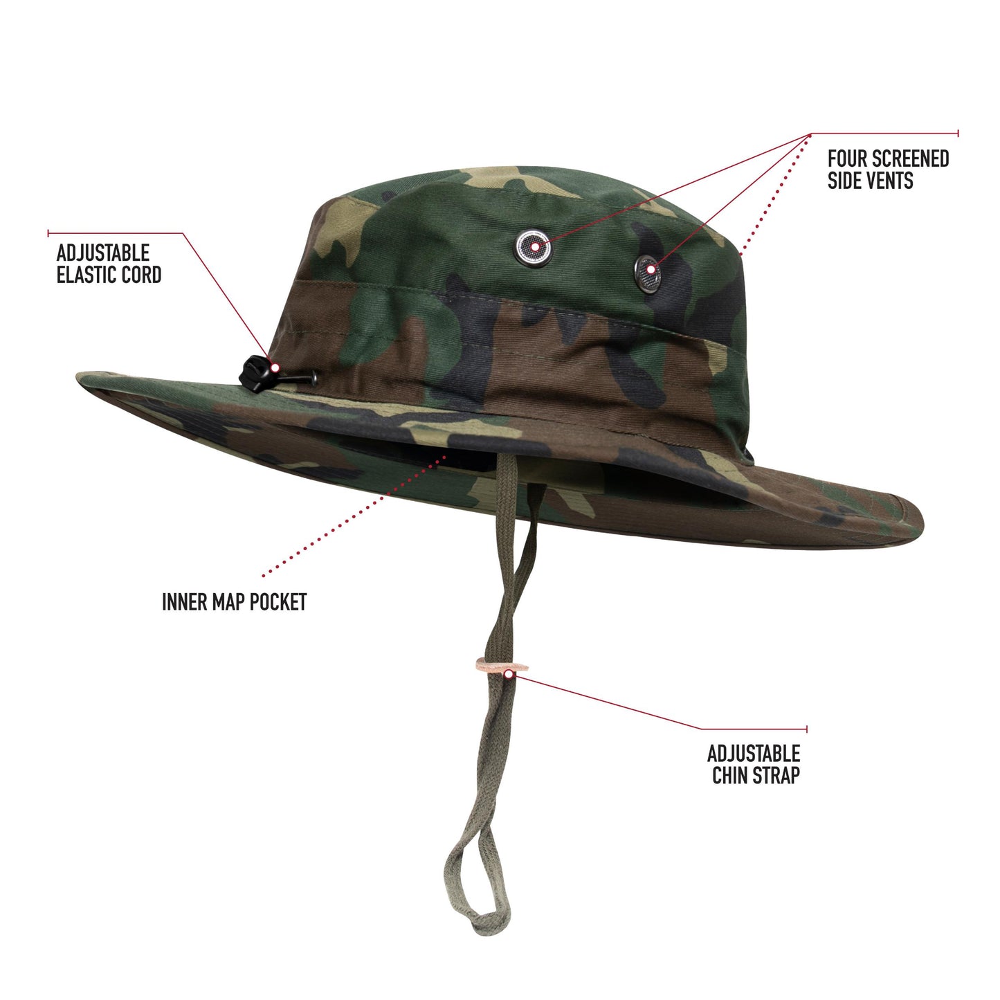 Rothco Adjustable Boonie Hat