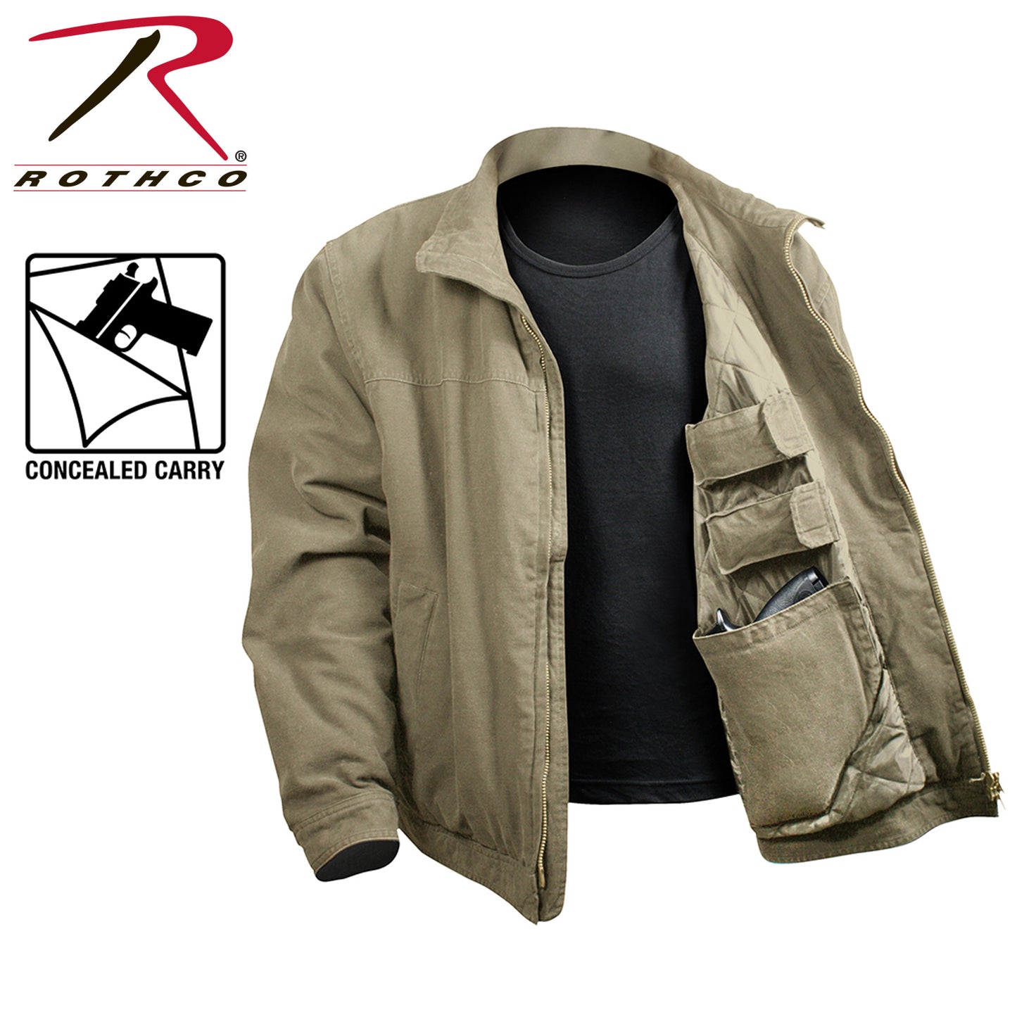 Rothco Concealed Carry 3 Season Jacket