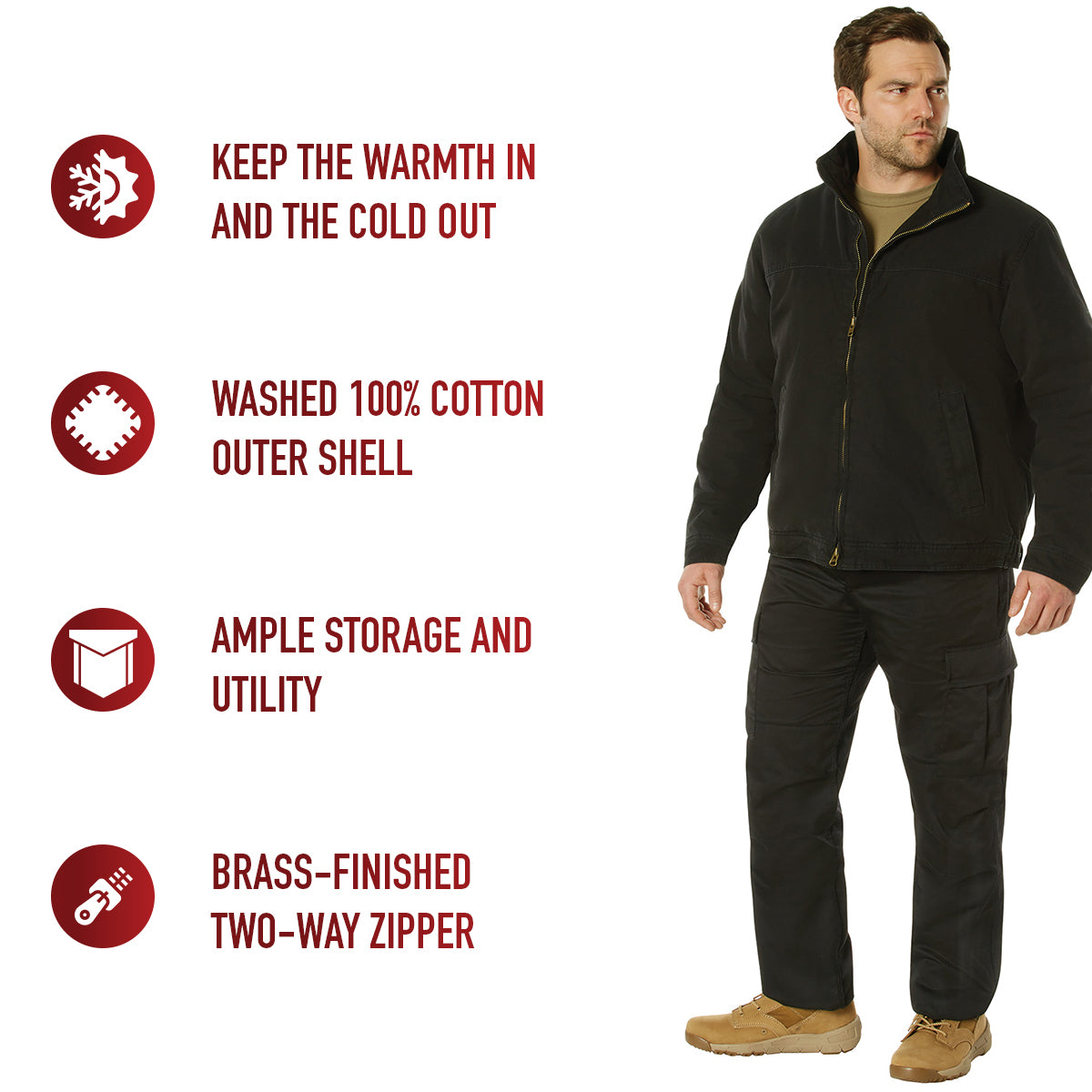 Rothco Concealed Carry 3 Season Jacket