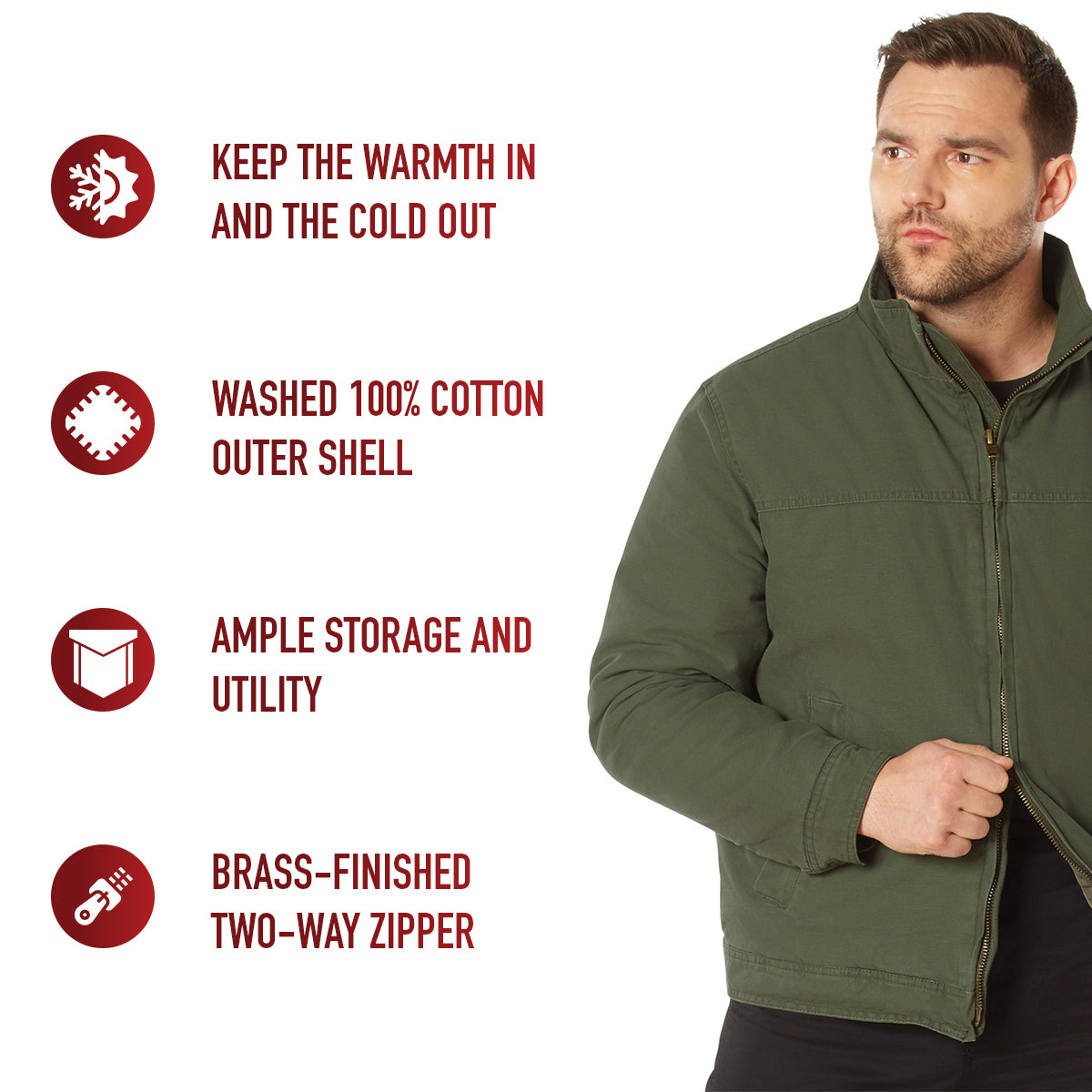 Rothco Concealed Carry 3 Season Jacket