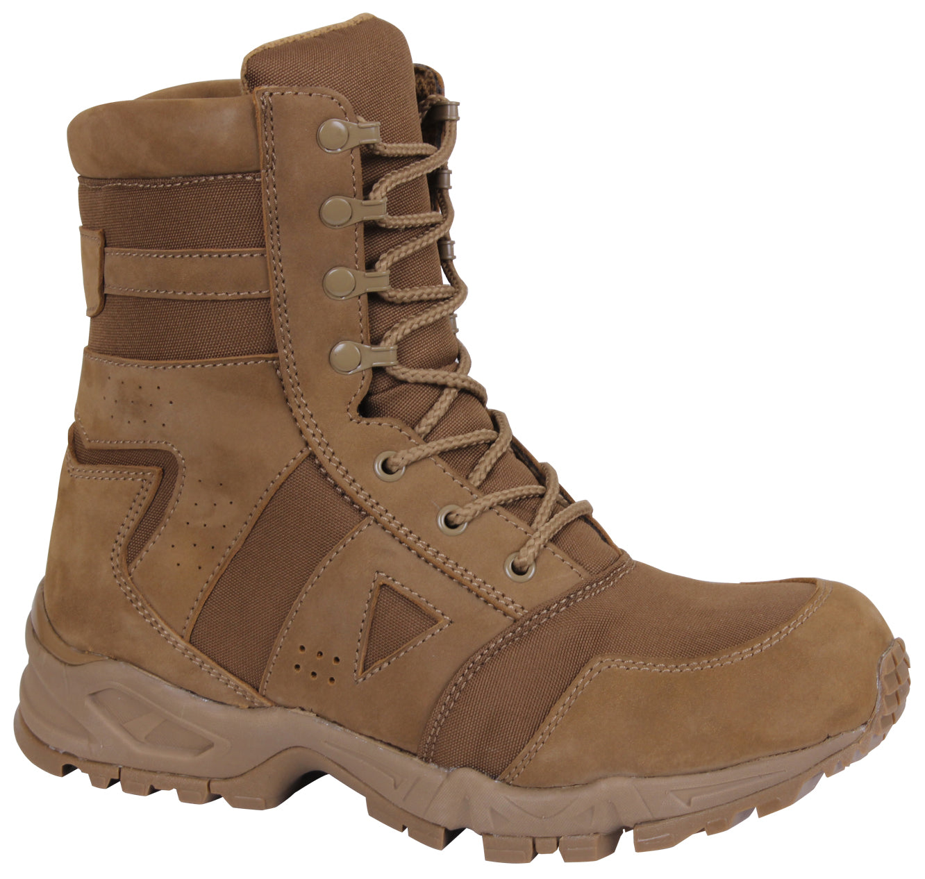 Rothco AR 670-1 Coyote Brown Forced Entry Tactical Boot - 8 Inch