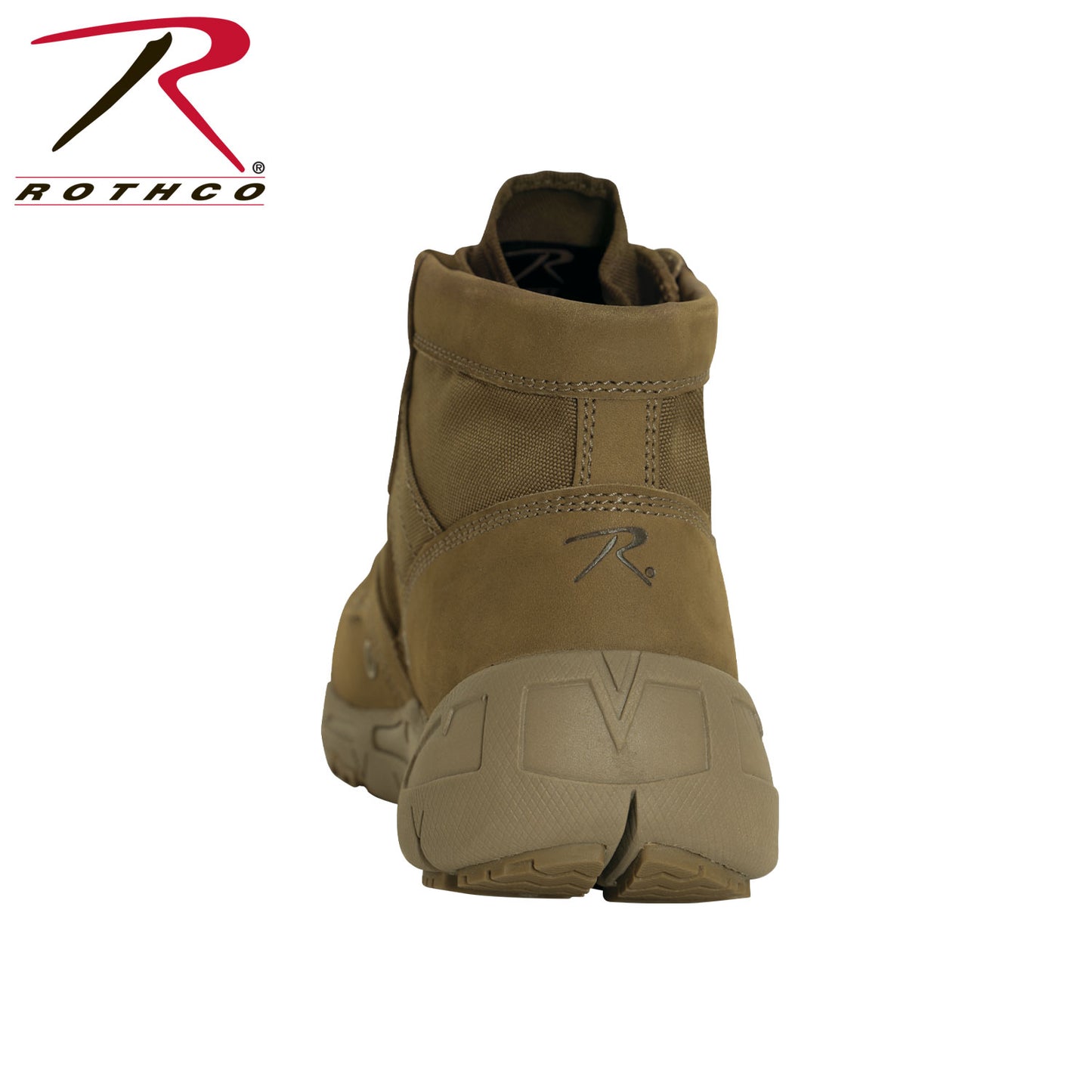 Rothco V-Max Lightweight Tactical Boot - AR 670-1 Coyote Brown - 6 Inch