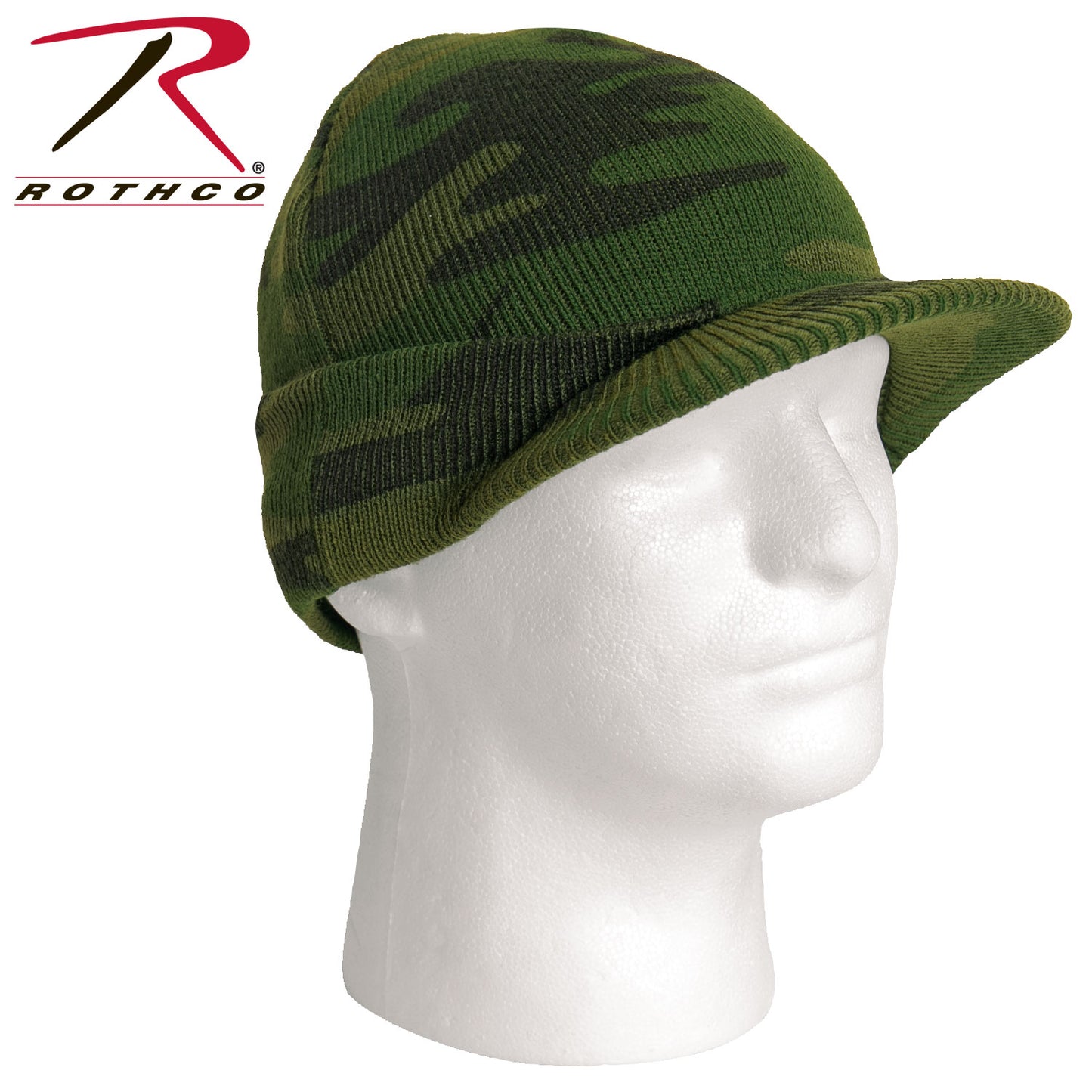 Rothco WWII M1941 Acrylic Knit Watch Cap with Brim