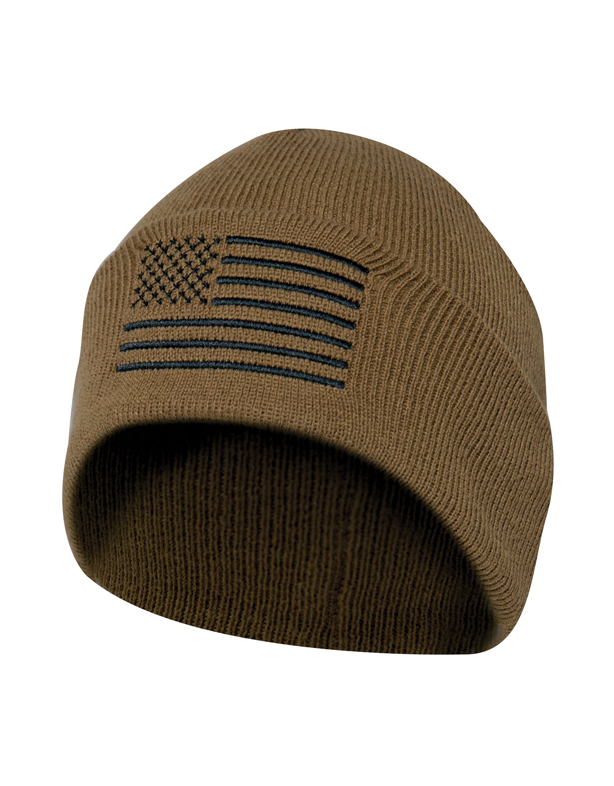 Rothco US Flag Embroidered Fine Knit Watch Cap