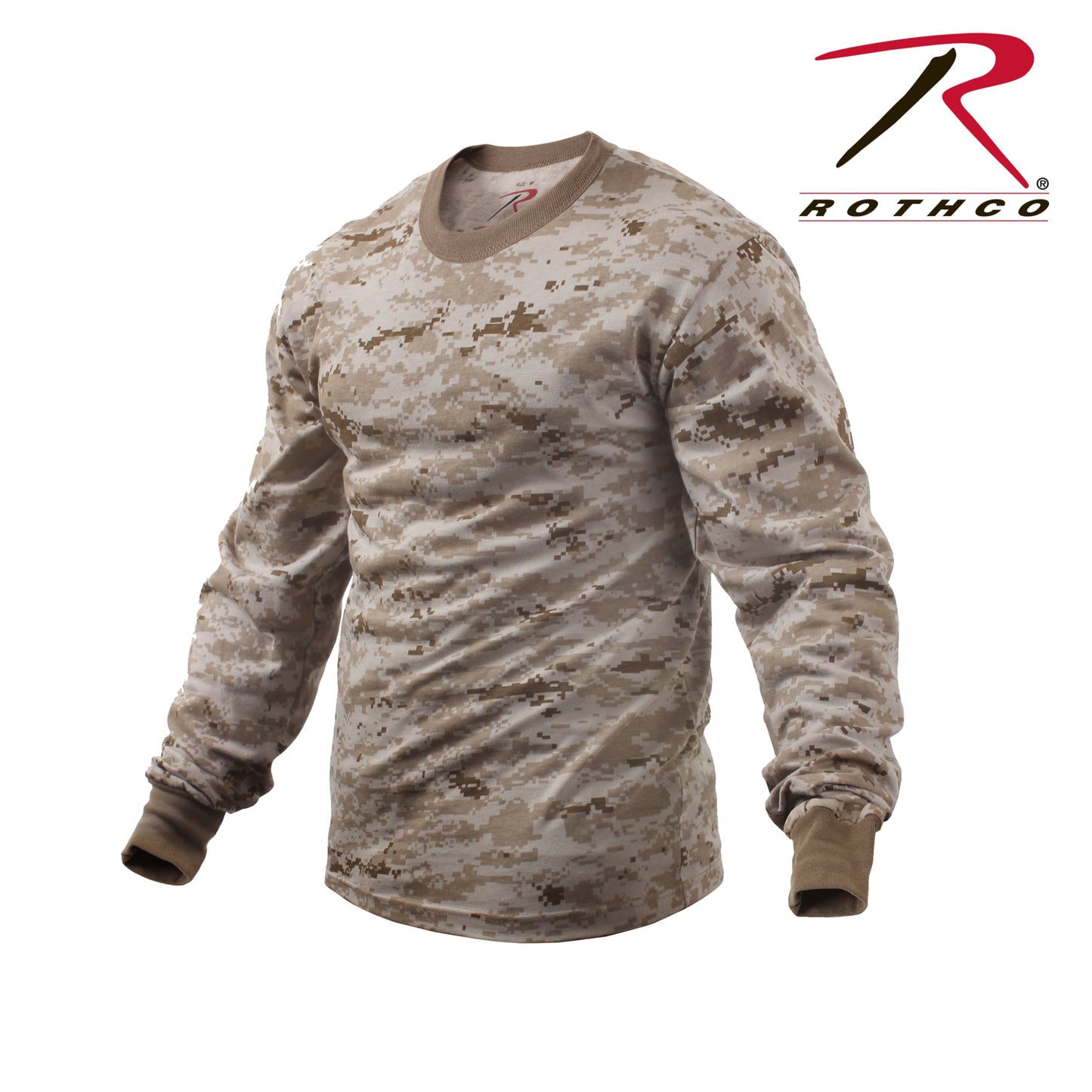 Rothco Long Sleeve Digital Camo T-Shirt